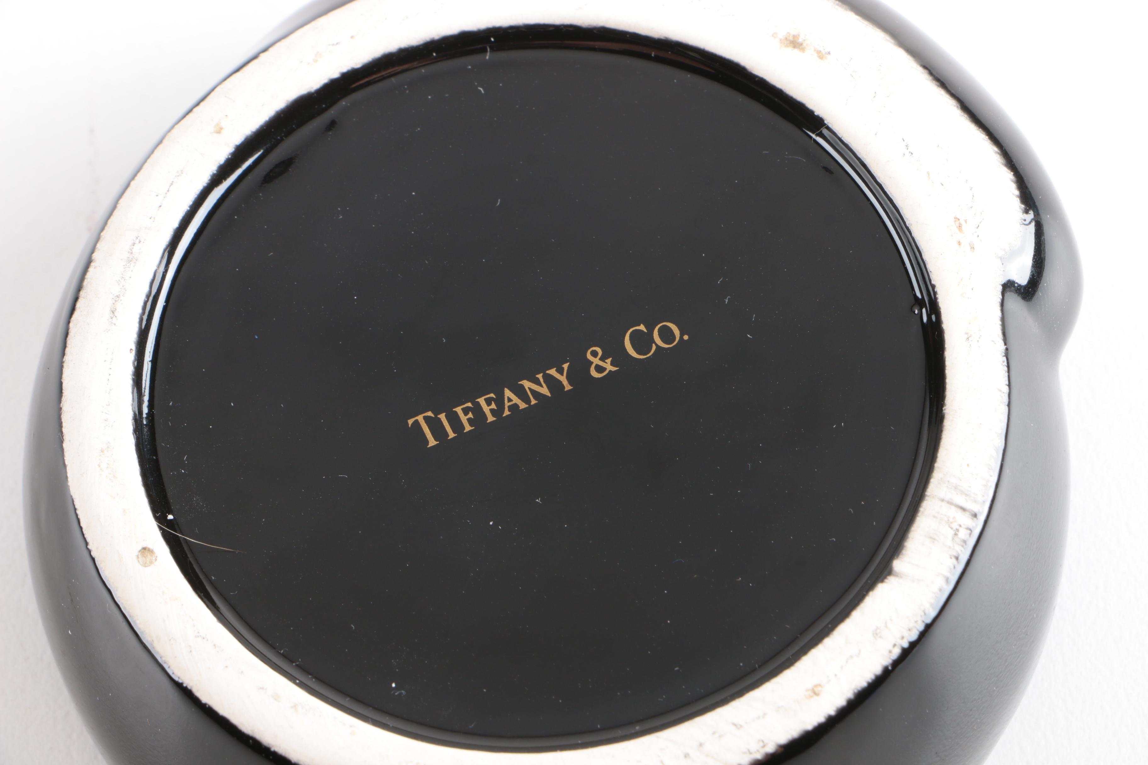 Tiffany & Co. Black Cat Trinket Box