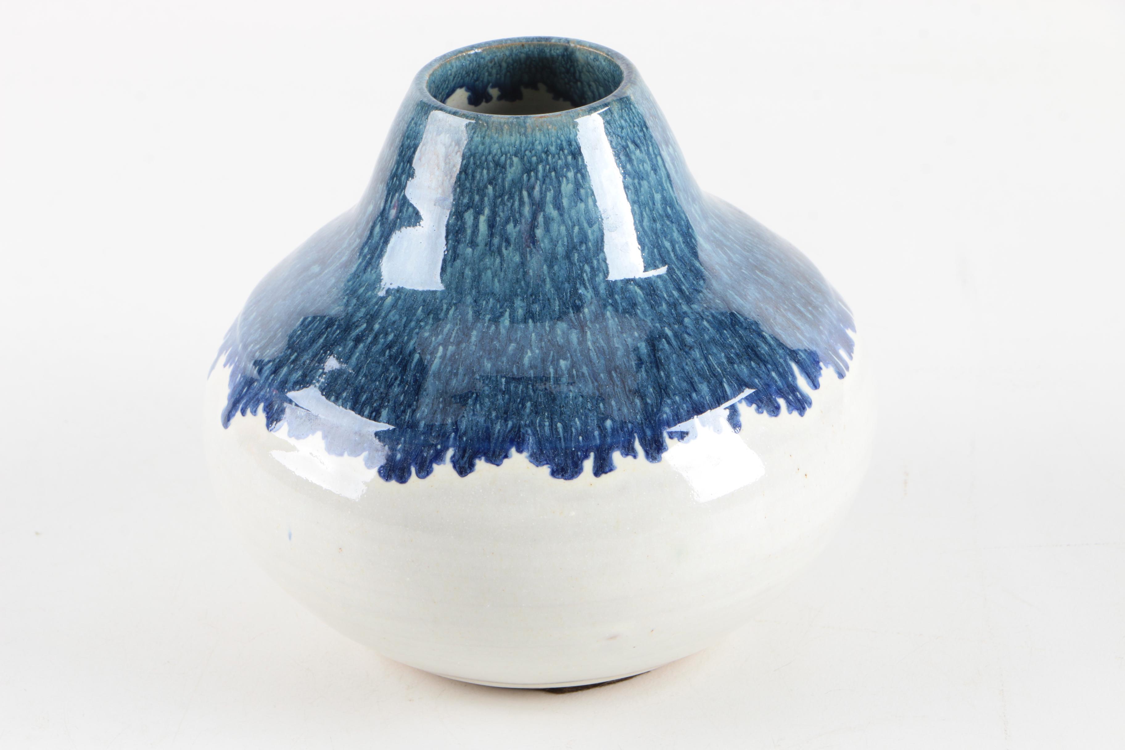 Art Pottery Bottles and a Vase