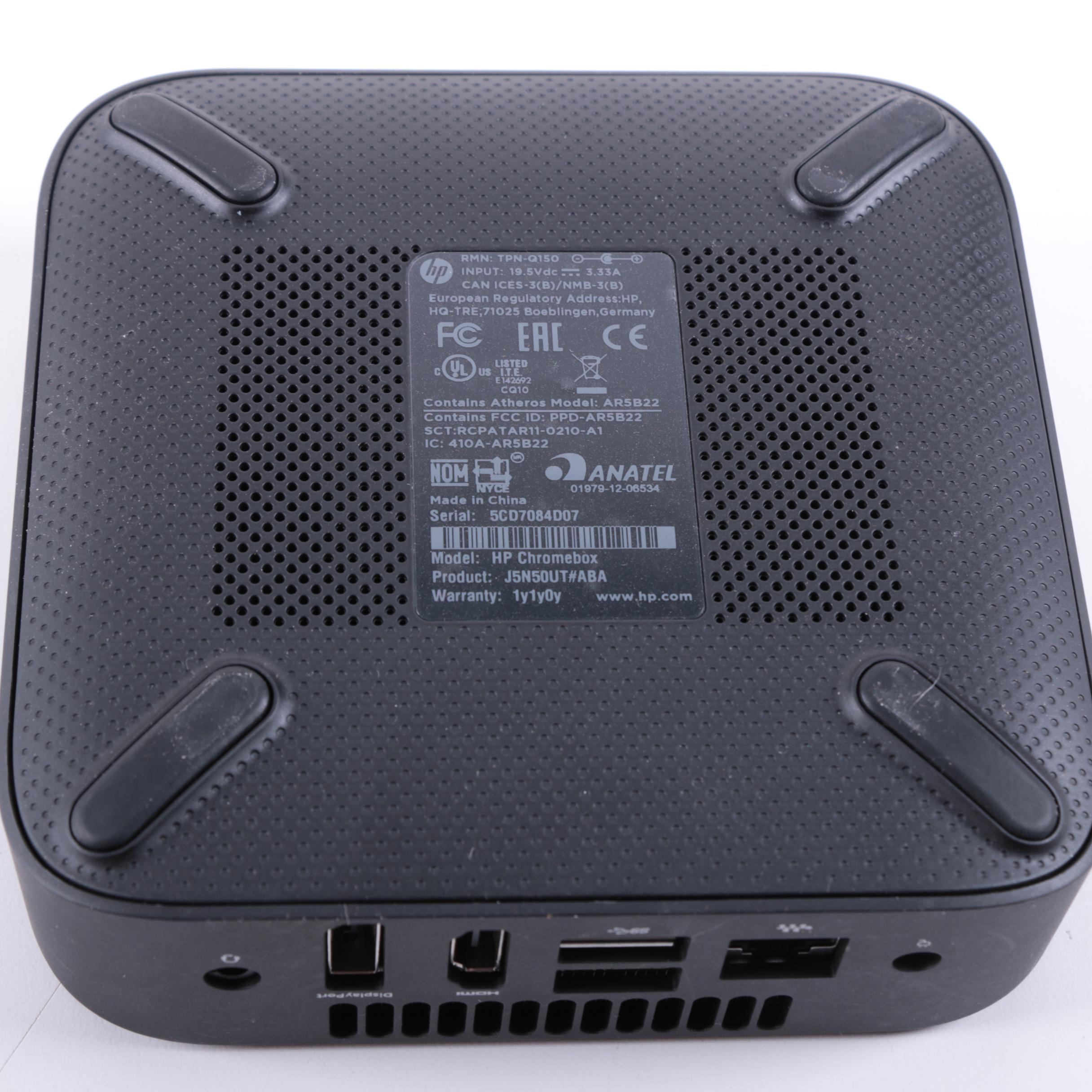 HP Chromebox with Keyboard