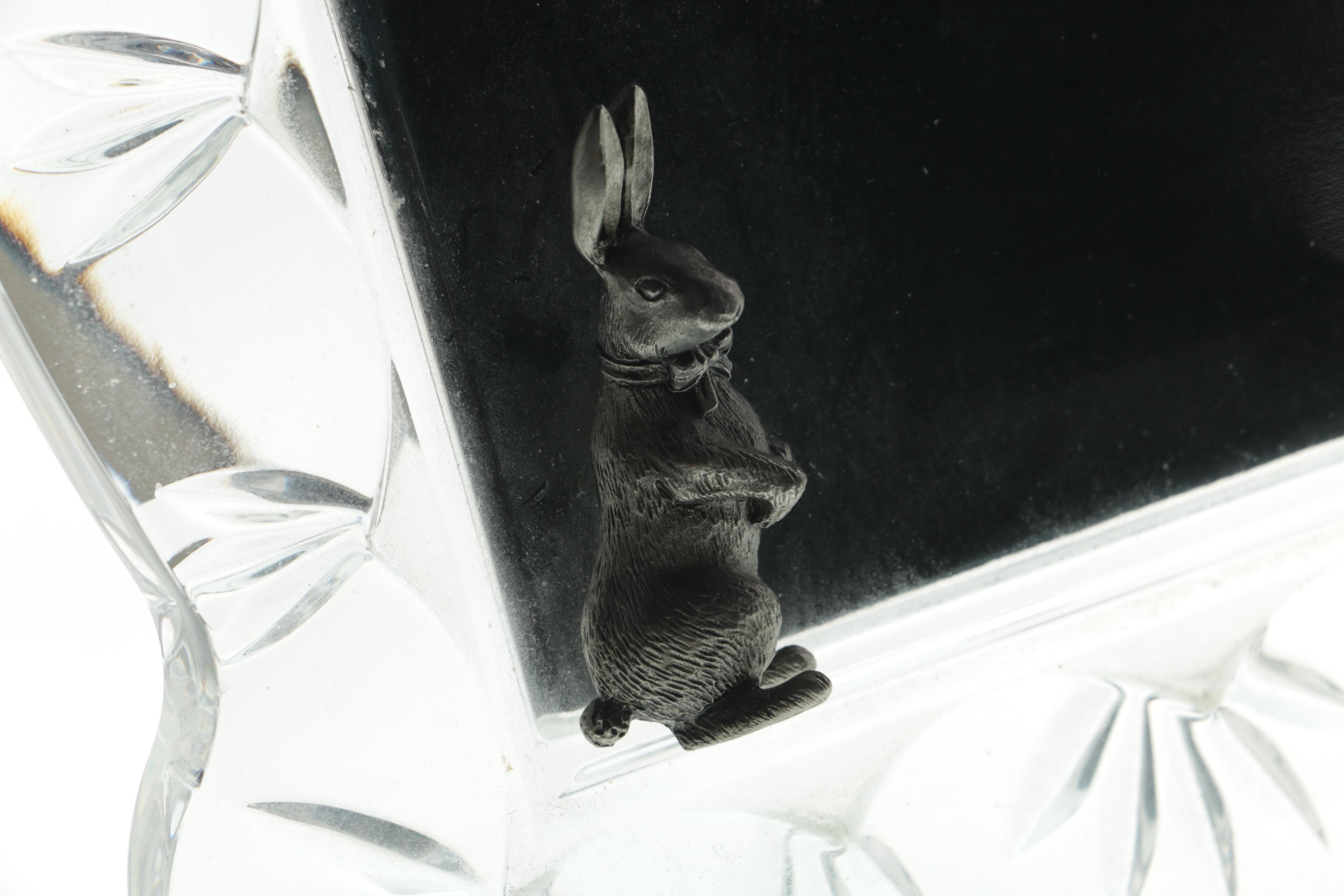 Waterford Crystal "Velveteen Rabbit" Picture Frame
