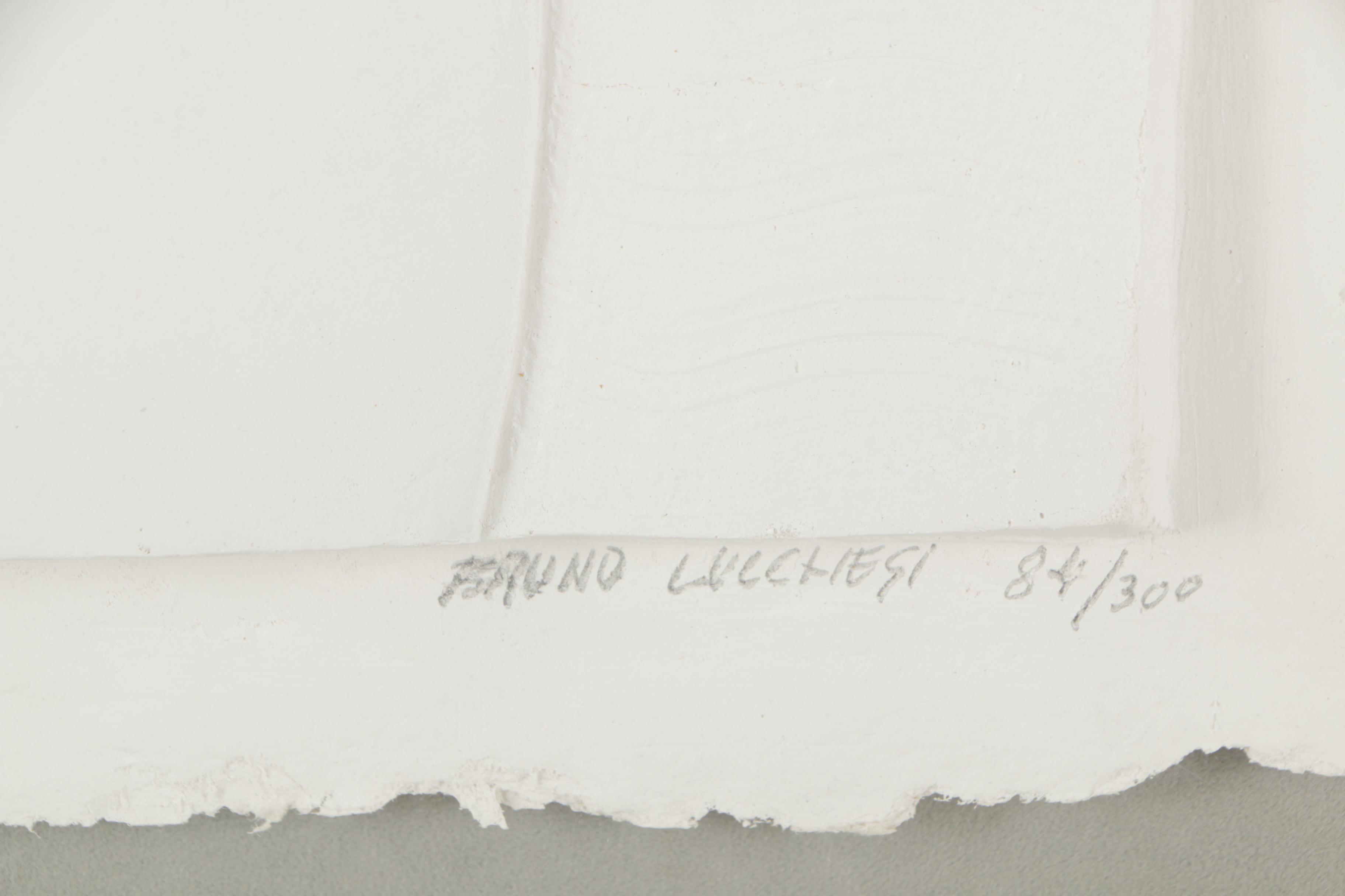 Bruno Lucchesi Limited Edition Cast Paper Sculpture