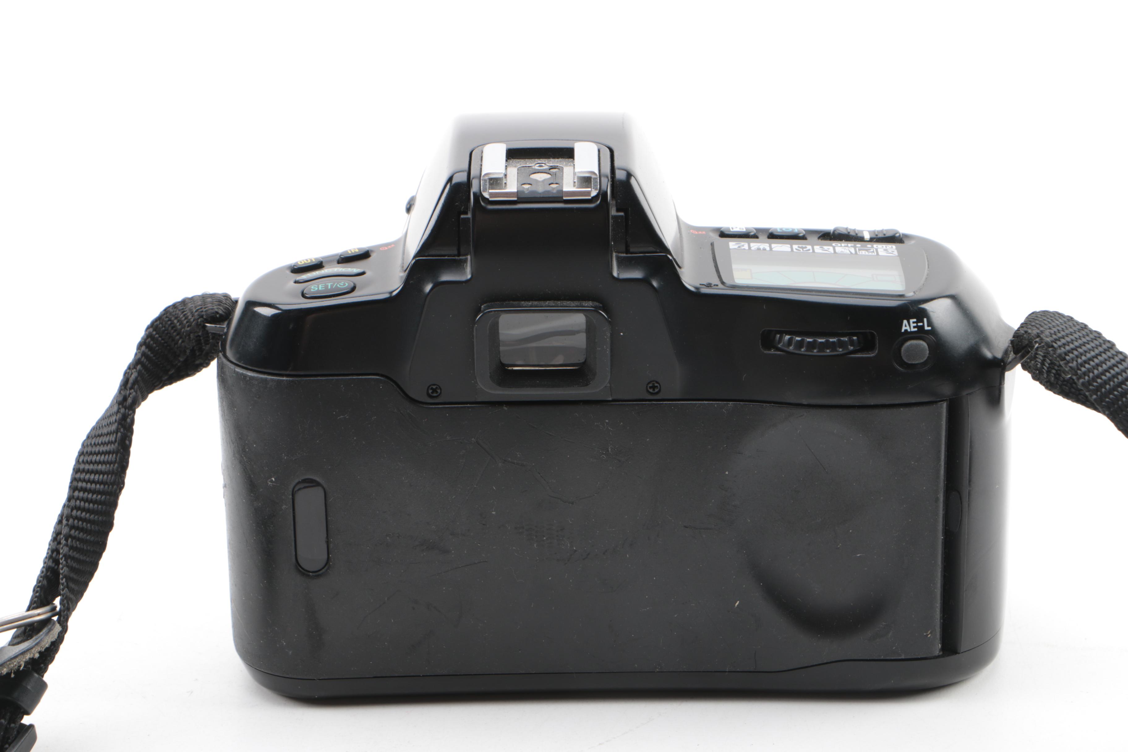 Nikon N70 Still Camera with Macro Speed Light and Cases