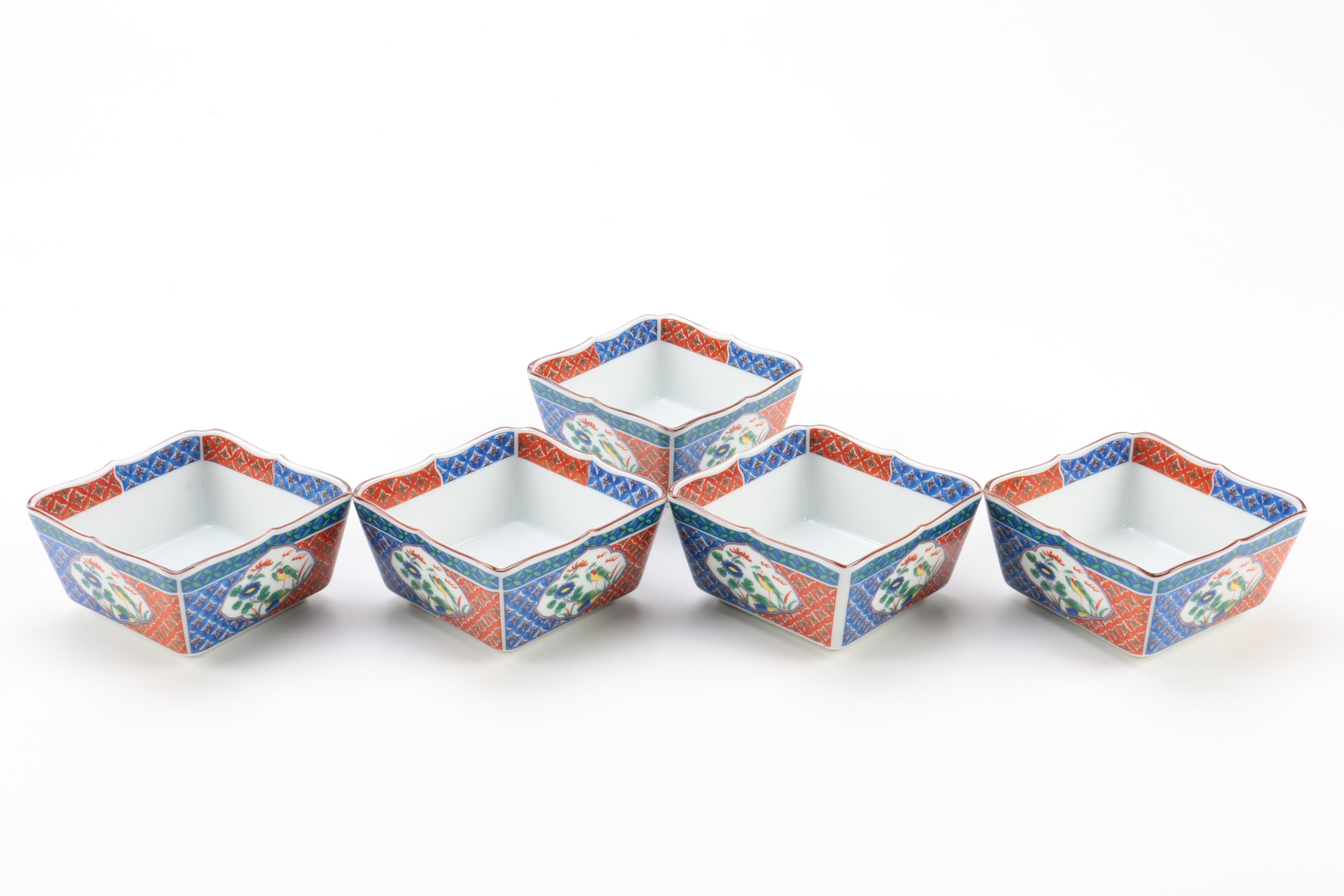 Japanese Imari Style Porcelain Tableware