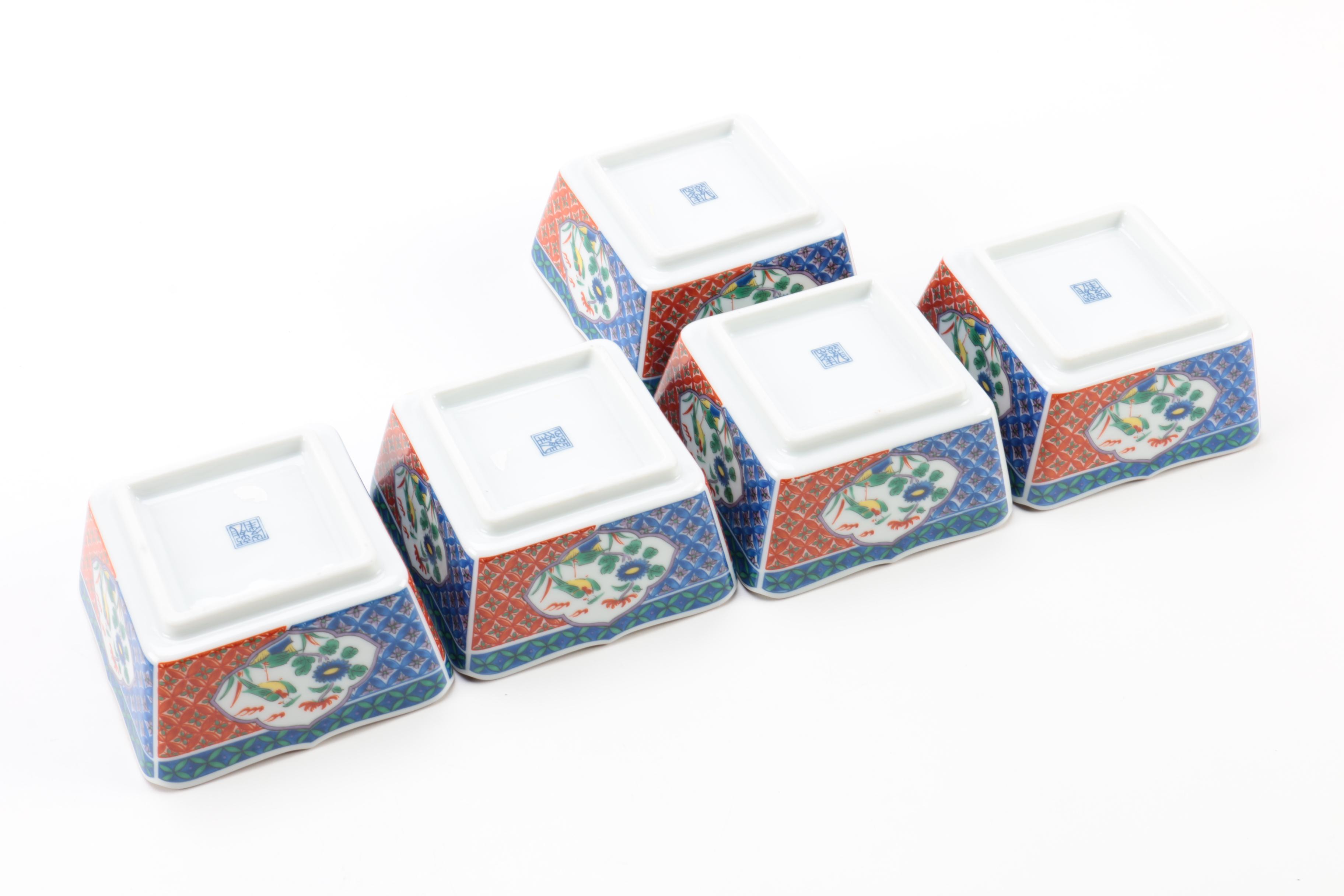 Japanese Imari Style Porcelain Tableware