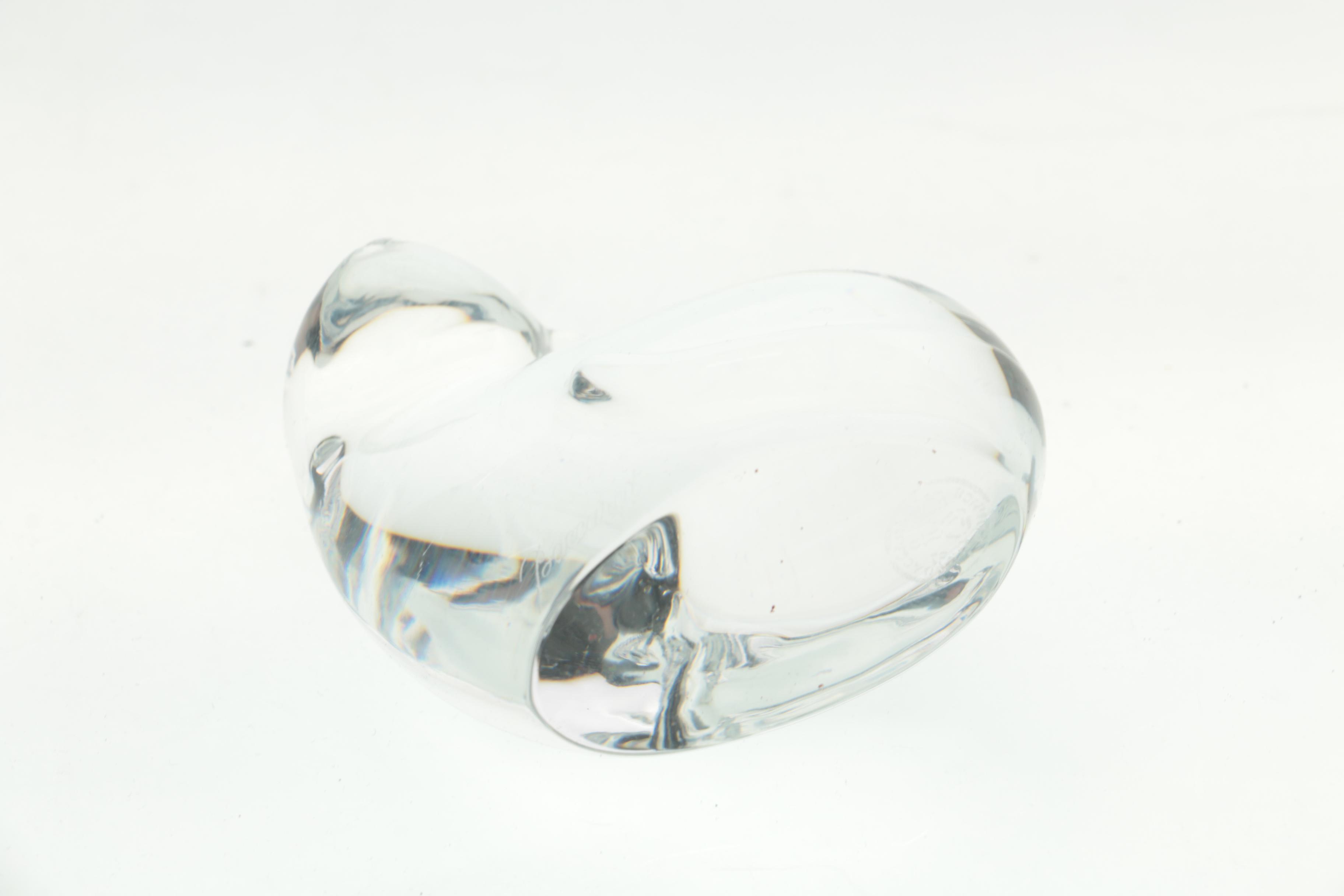 Baccarat Cat Figurine