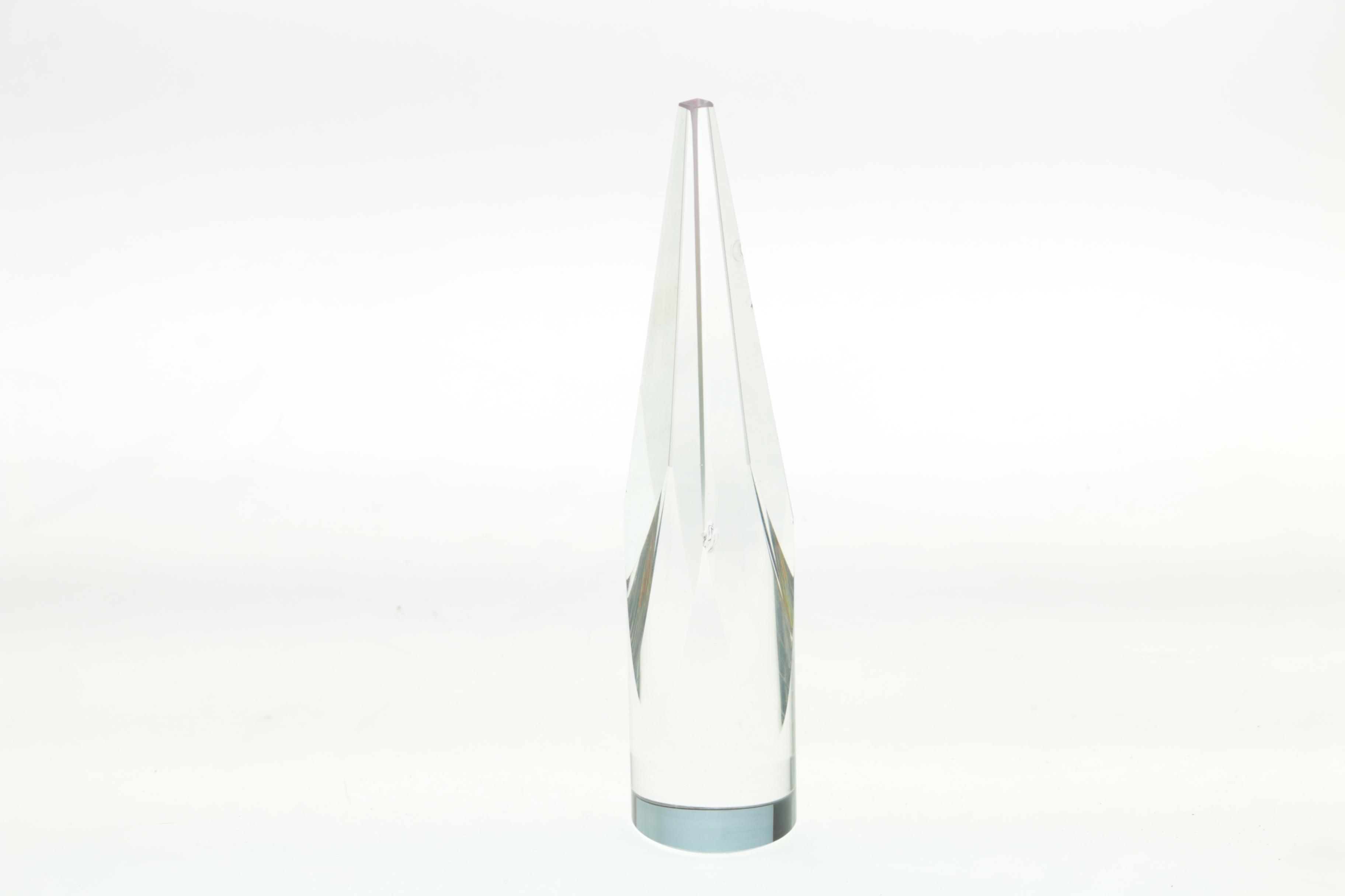 Vintage German Crystal Obelisks