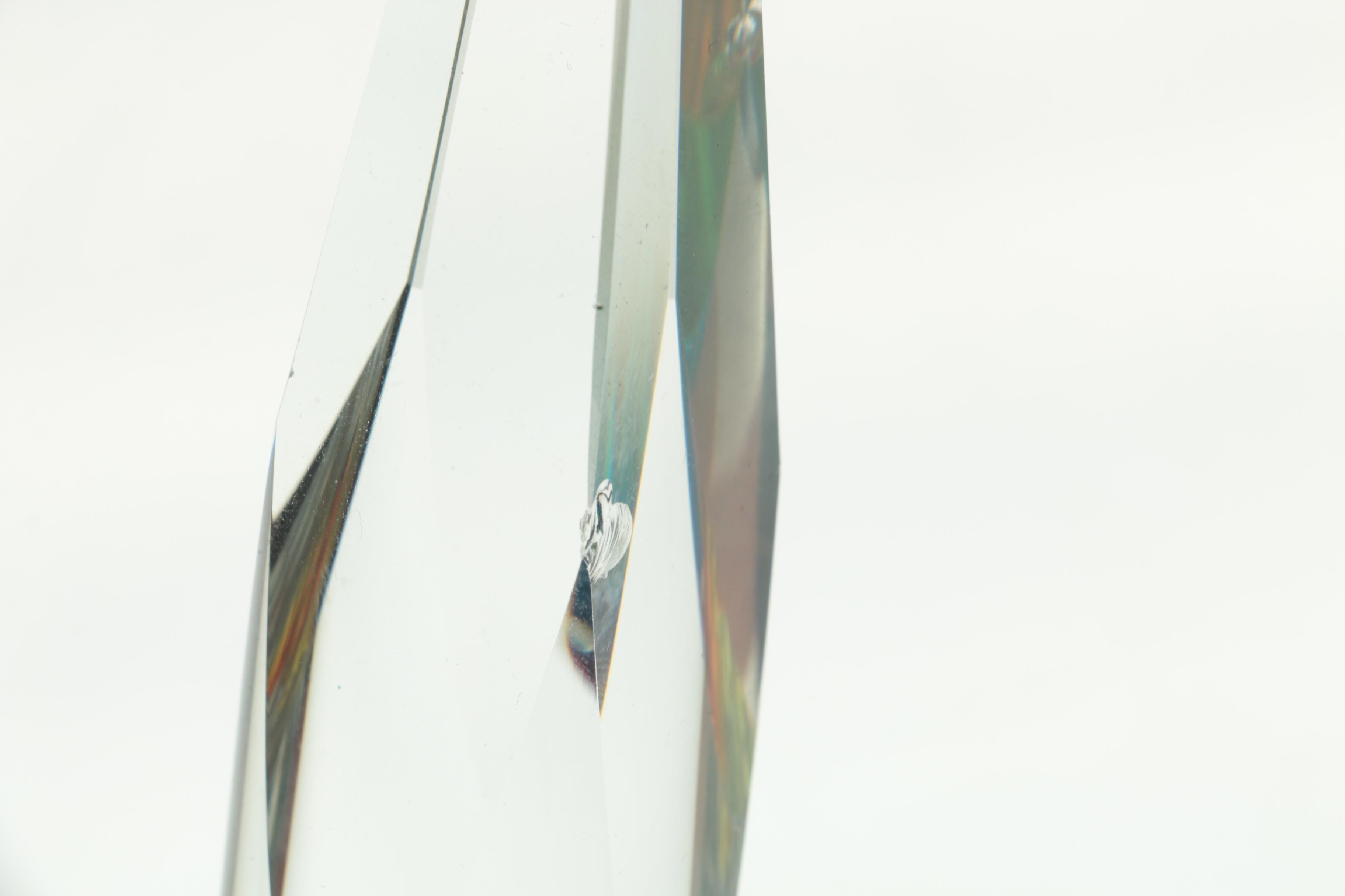 Vintage German Crystal Obelisks