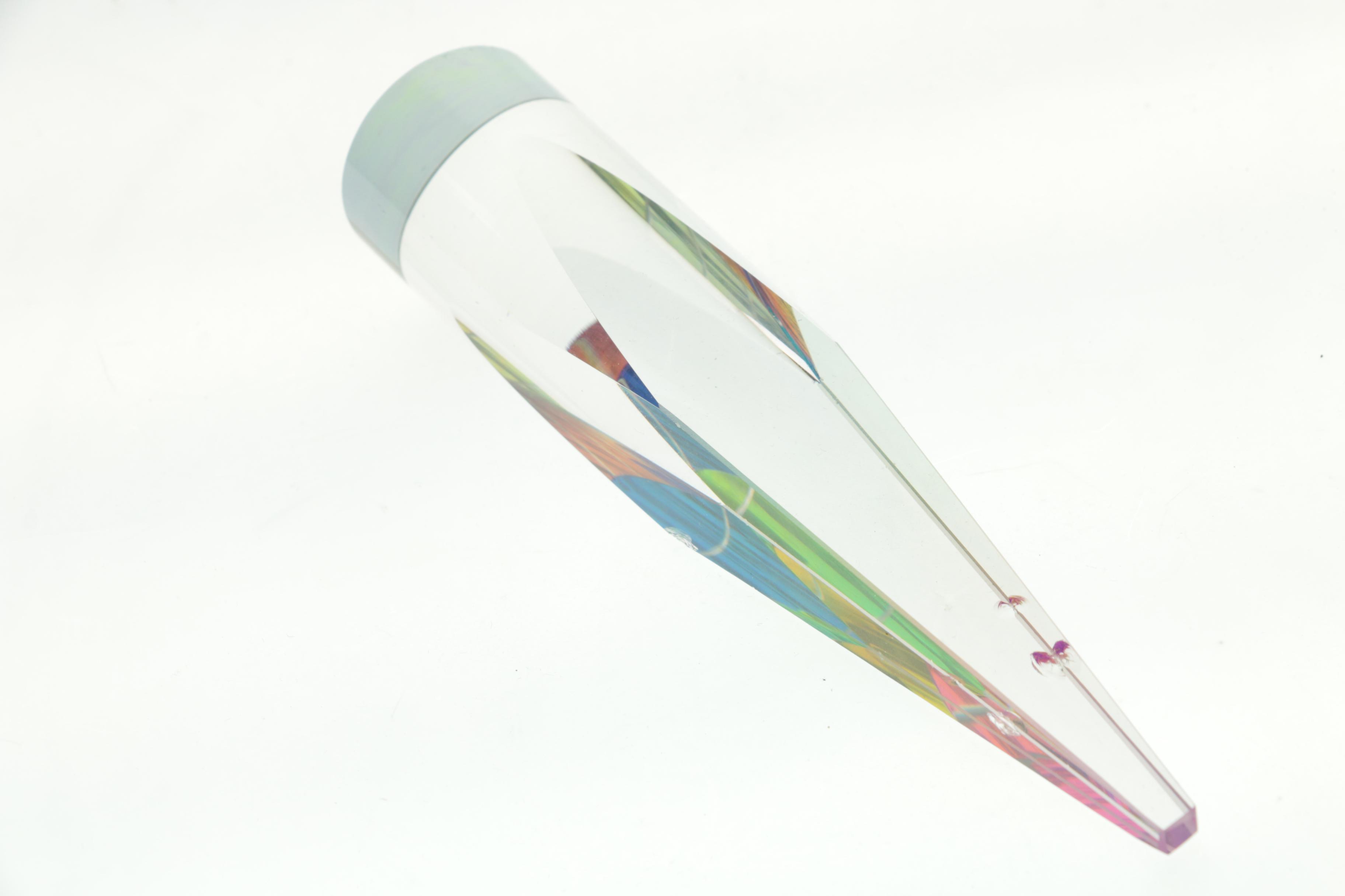 Vintage German Crystal Obelisks