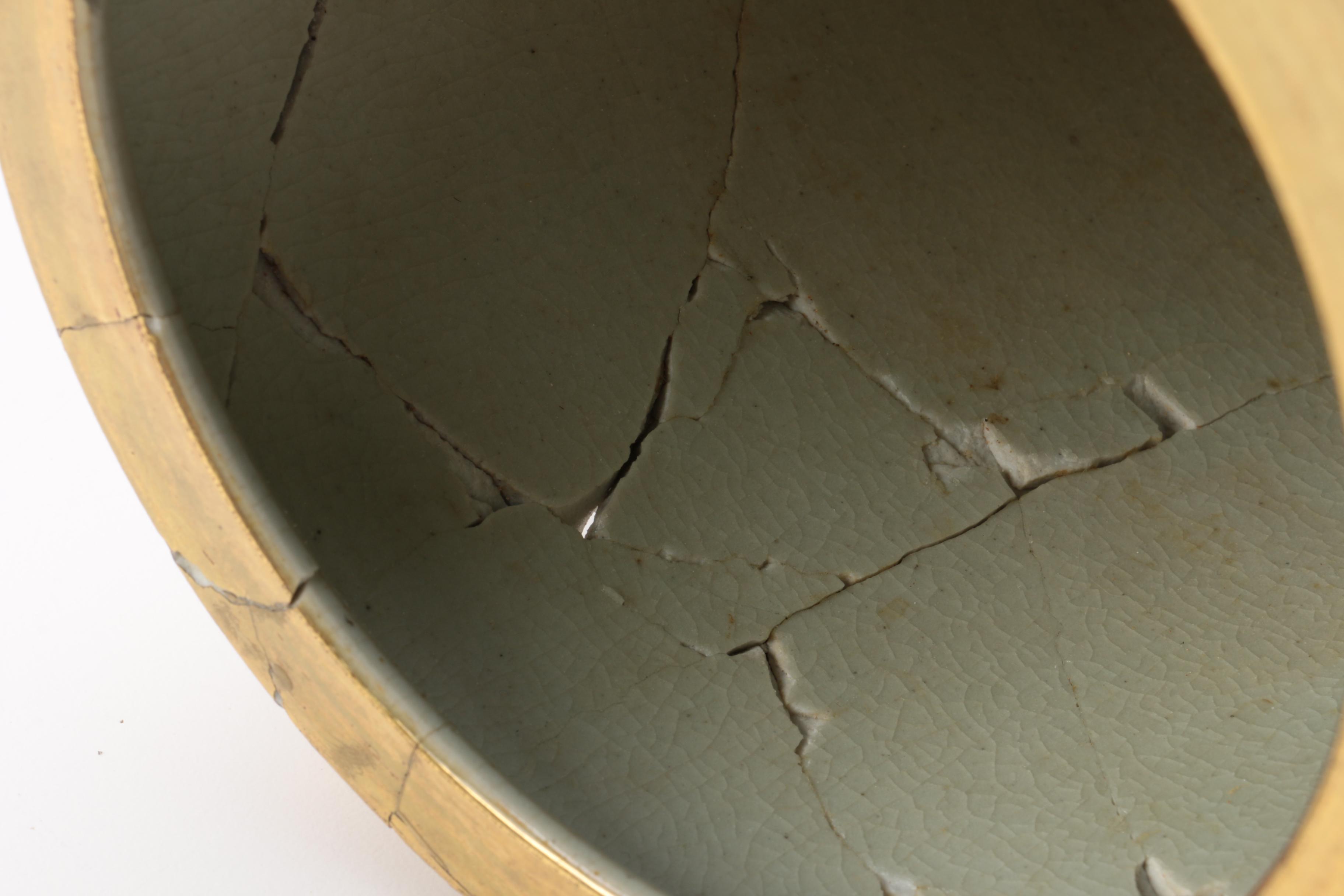 Japanese Kutani Ceramic Umbrella Holder