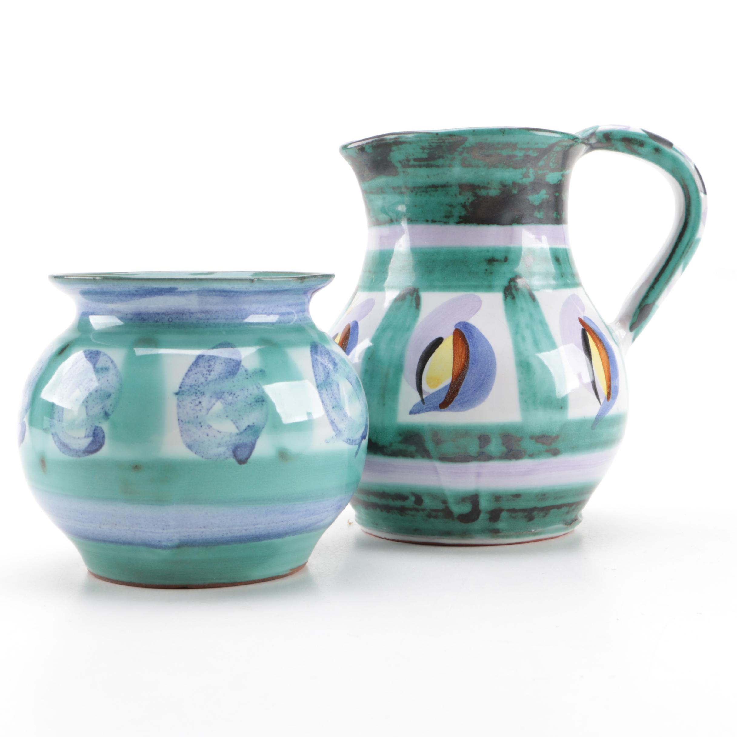 20th Century Hand Thrown Tintagel Earthenware