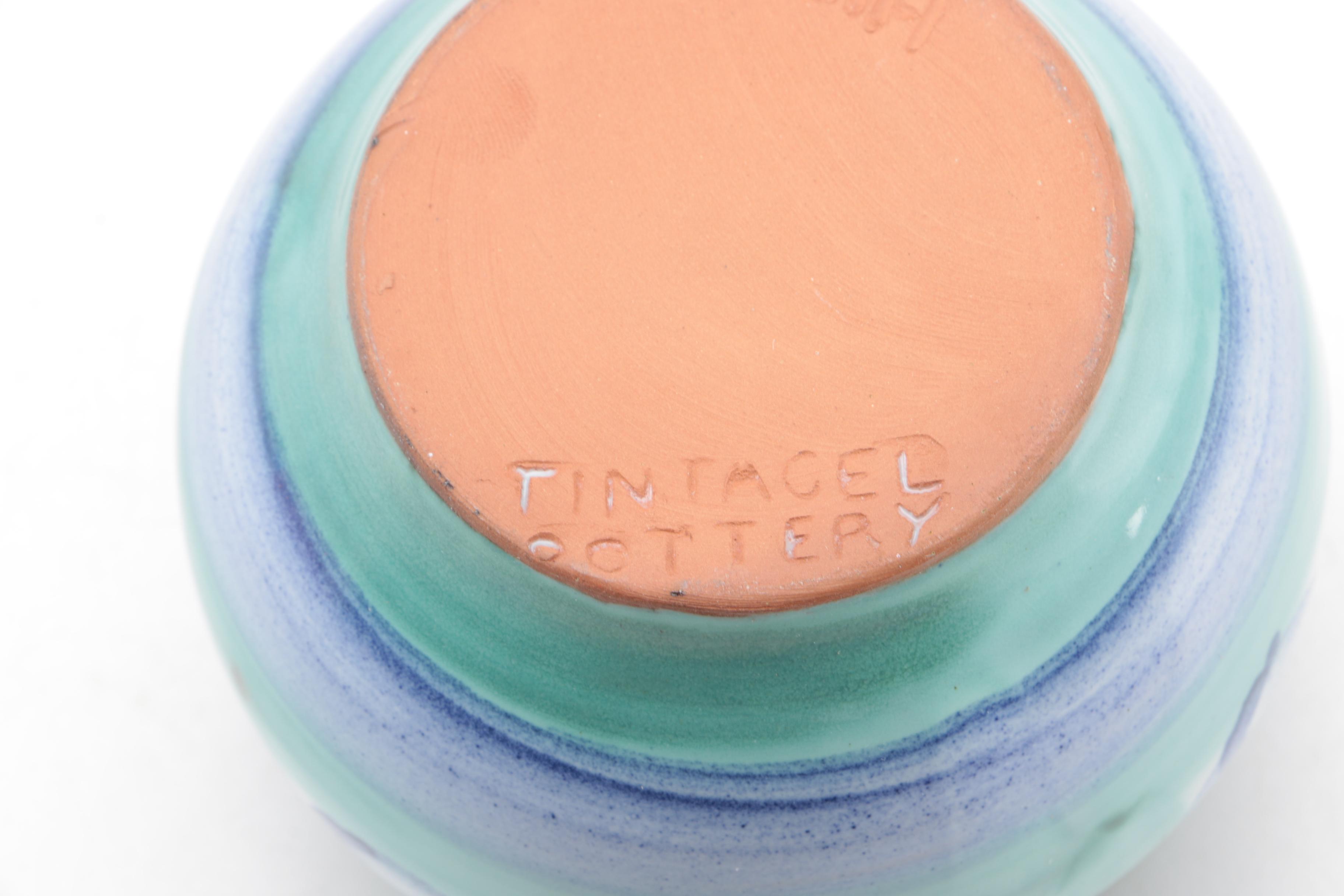 20th Century Hand Thrown Tintagel Earthenware