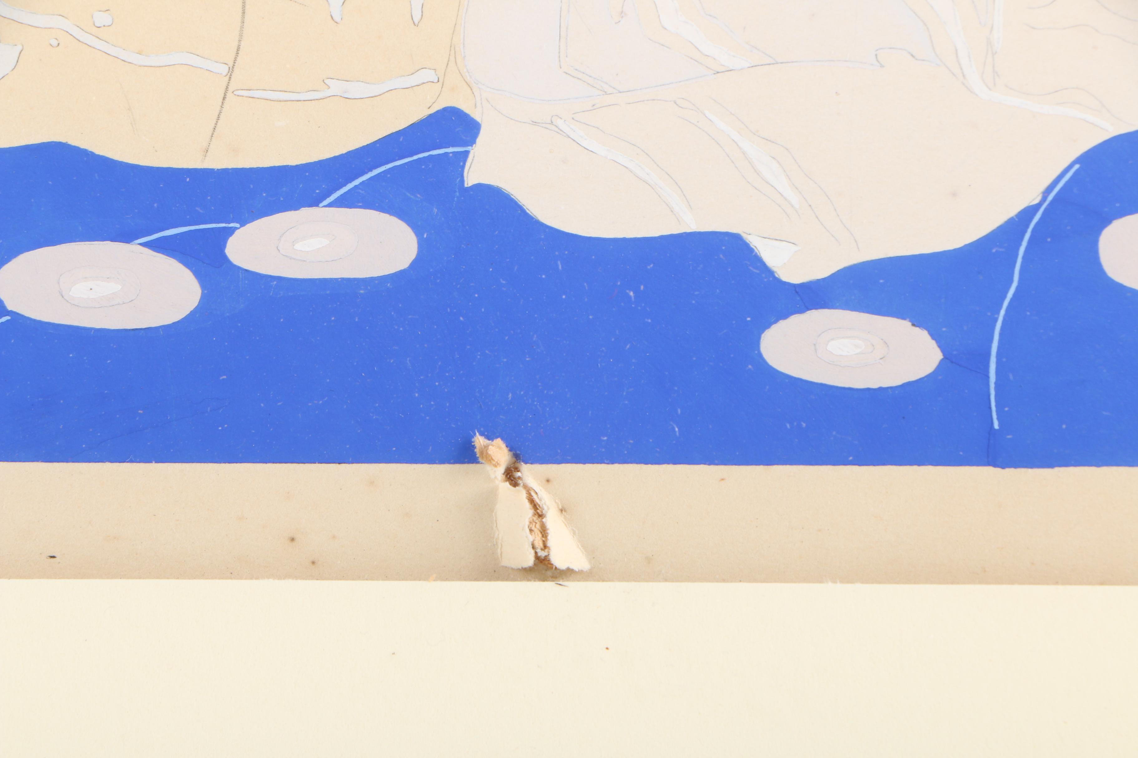 Umberto Brunelleschi Pochoir "The Duet"