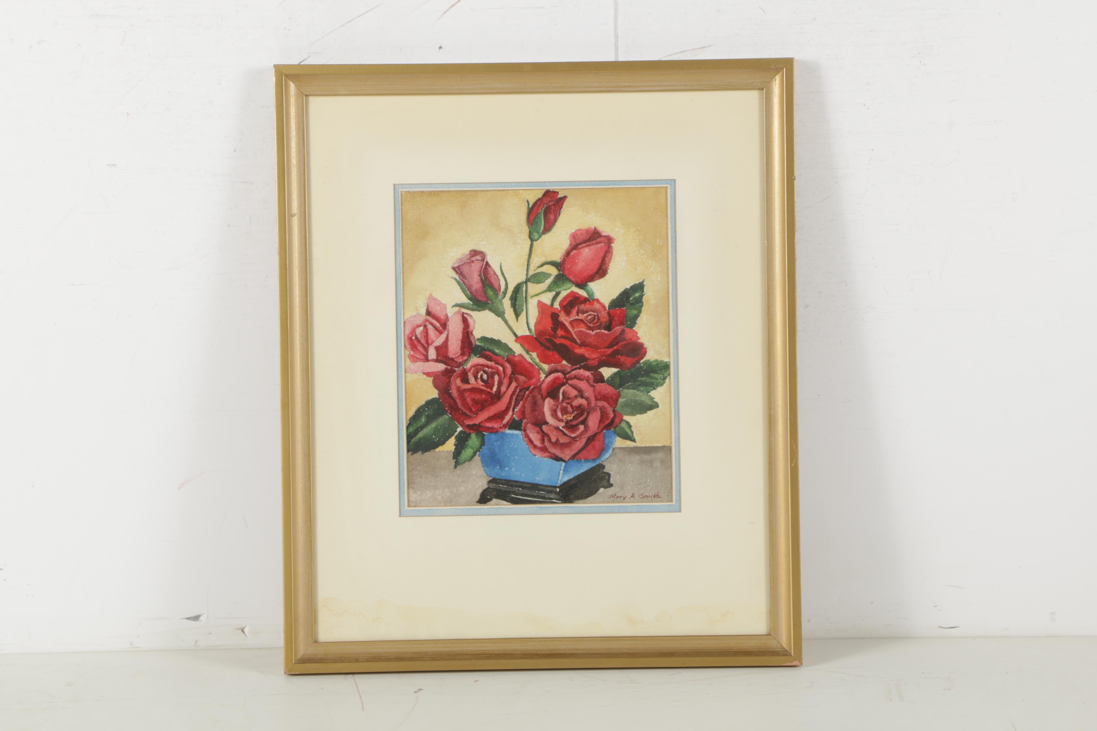 Mary A. Smith Watercolor Paintings