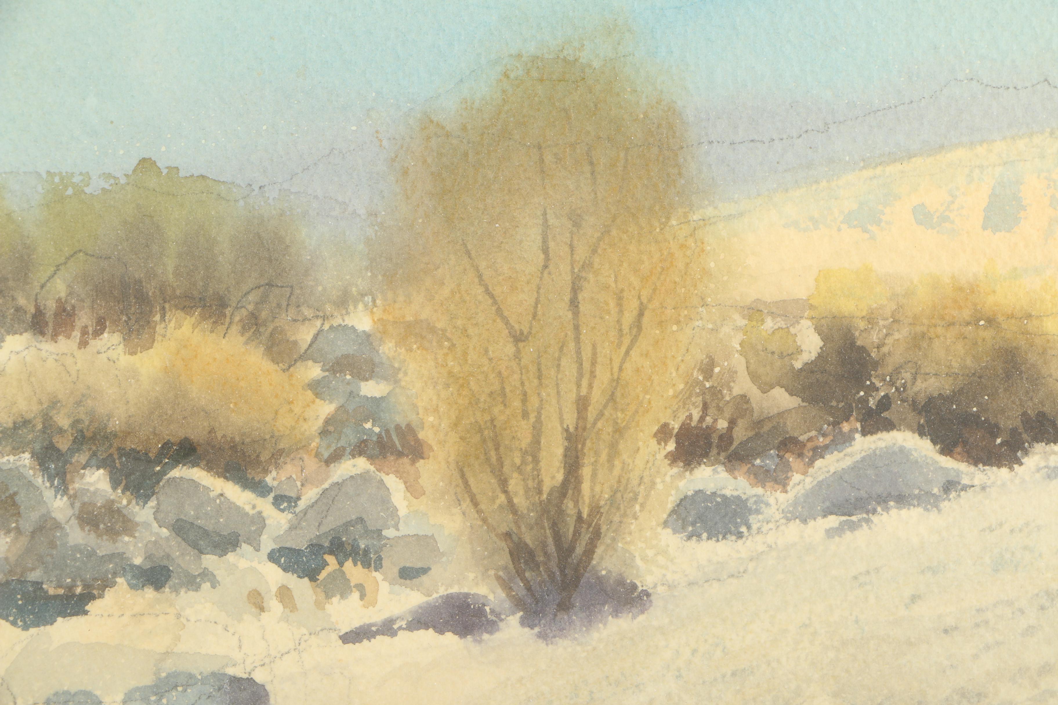 William J. Bartko Watercolor Painting