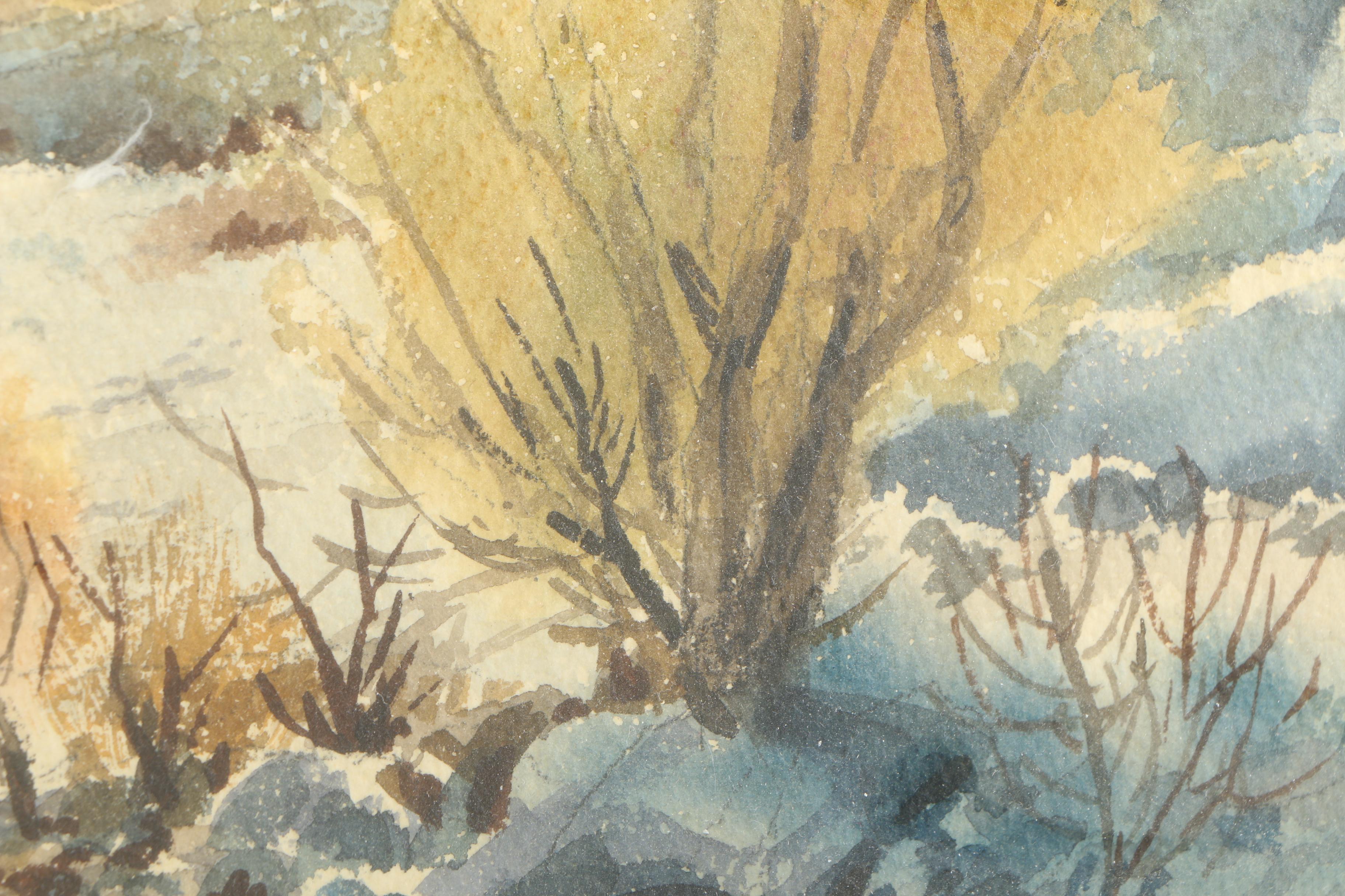 William J. Bartko Watercolor Painting