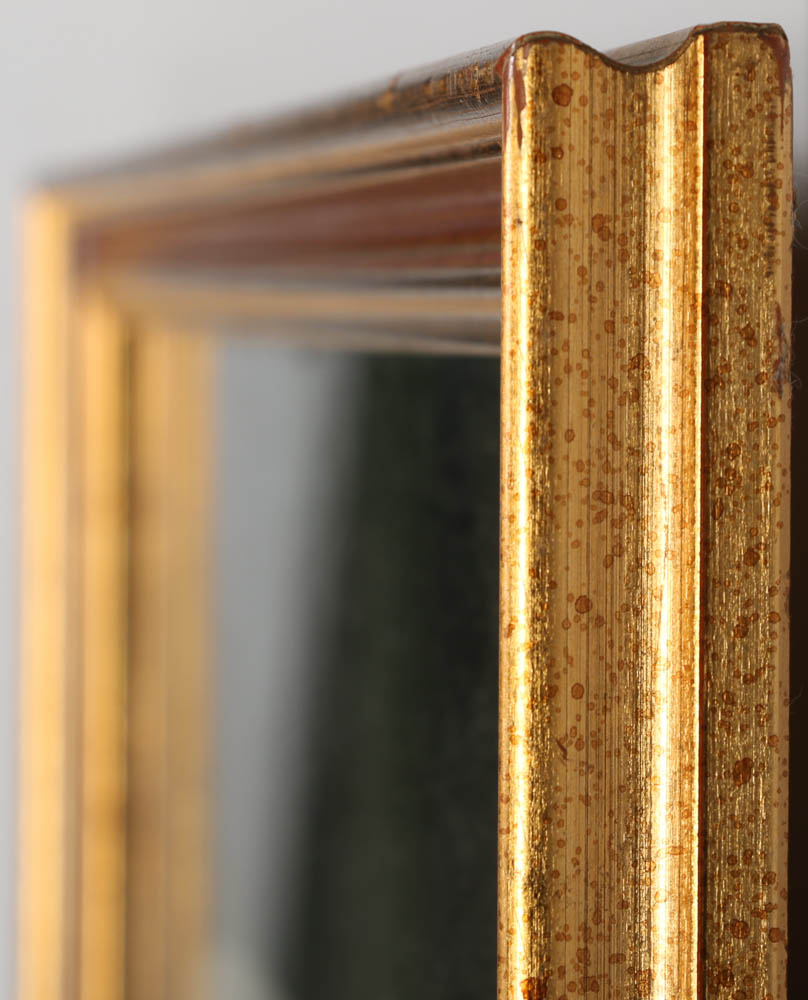 Gouache Painting on Papyrus After "Nefertiti Bust"