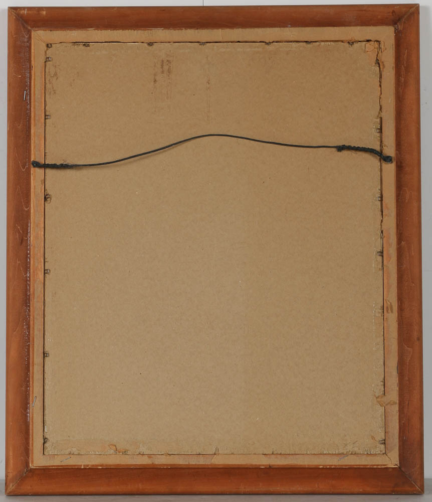 Todd Krebs Etching "Room for Reflection"