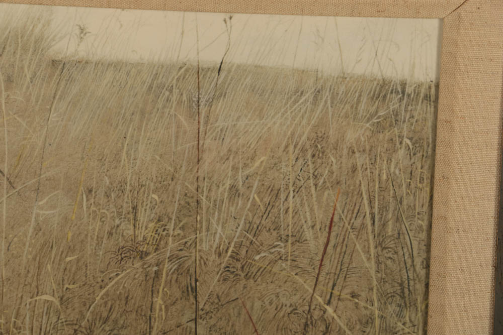 Lithograph After Andrew Wyeth "Faraway"