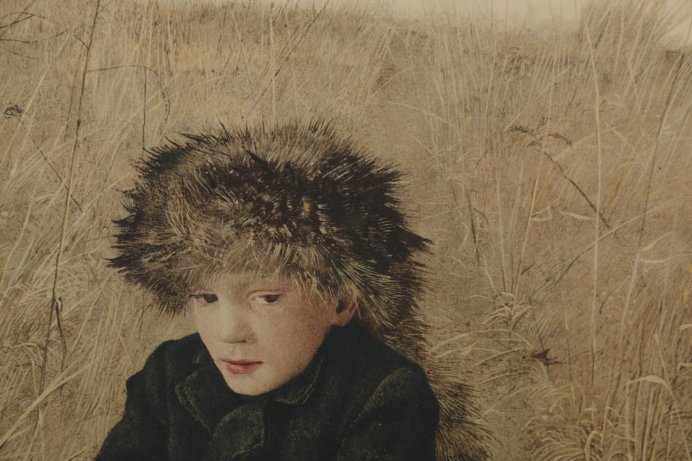 Lithograph After Andrew Wyeth "Faraway"