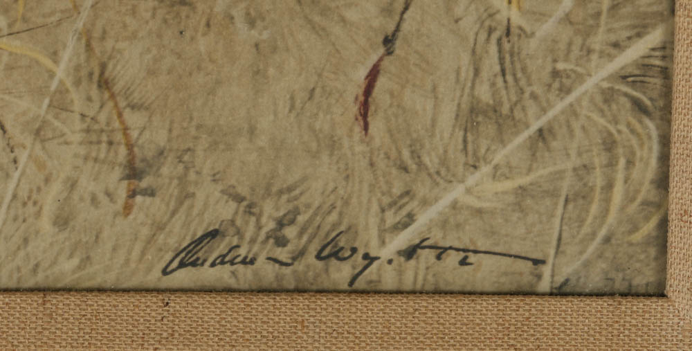 Lithograph After Andrew Wyeth "Faraway"