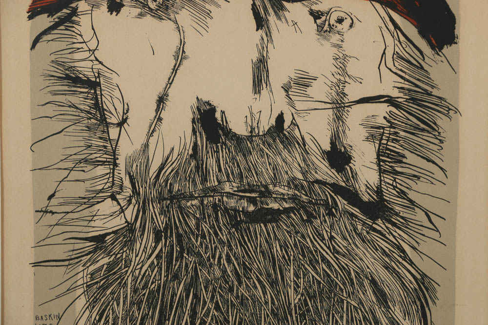 Leonard Baskin Lithograph