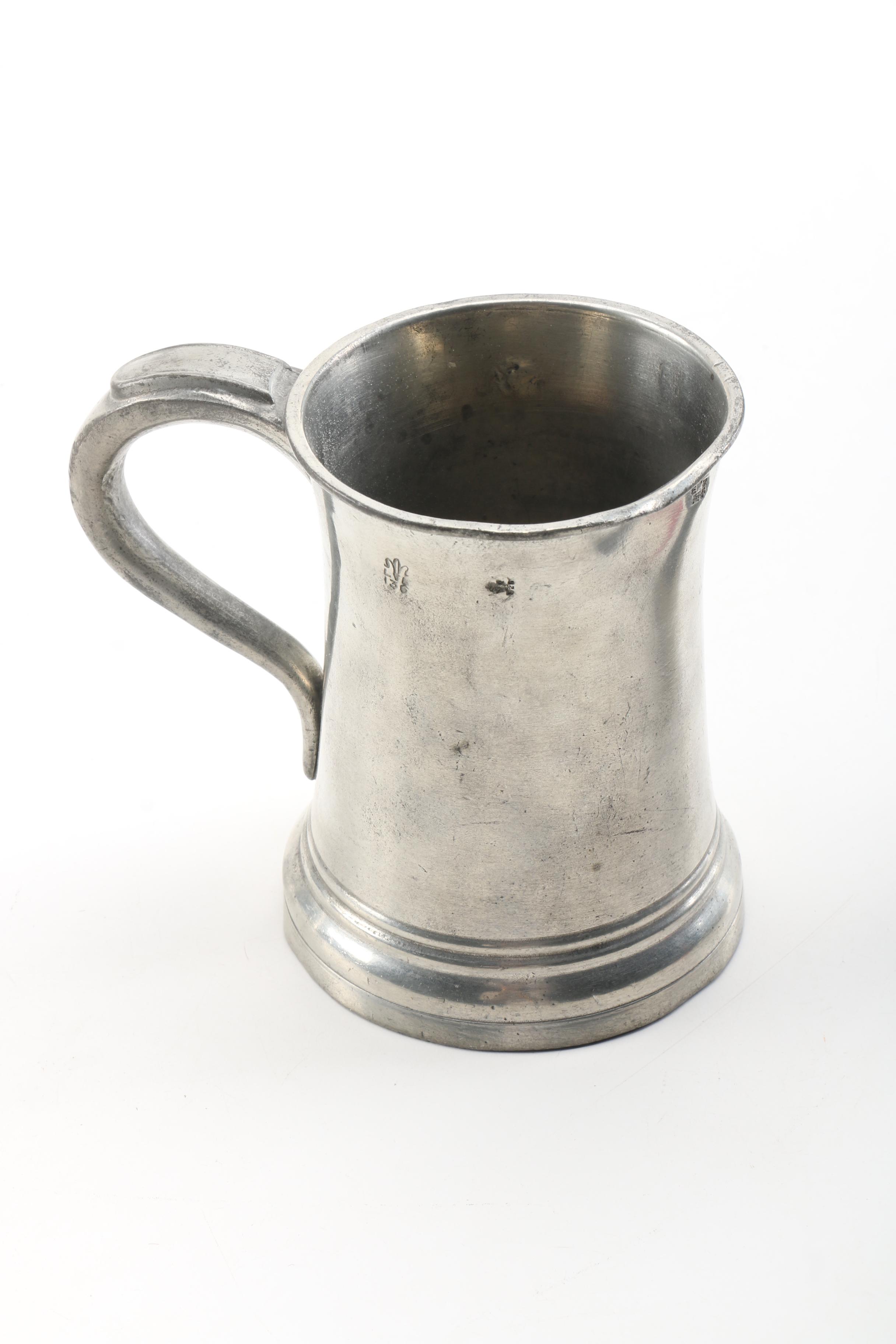 German Wedding Cups and Pewter Mug Collection