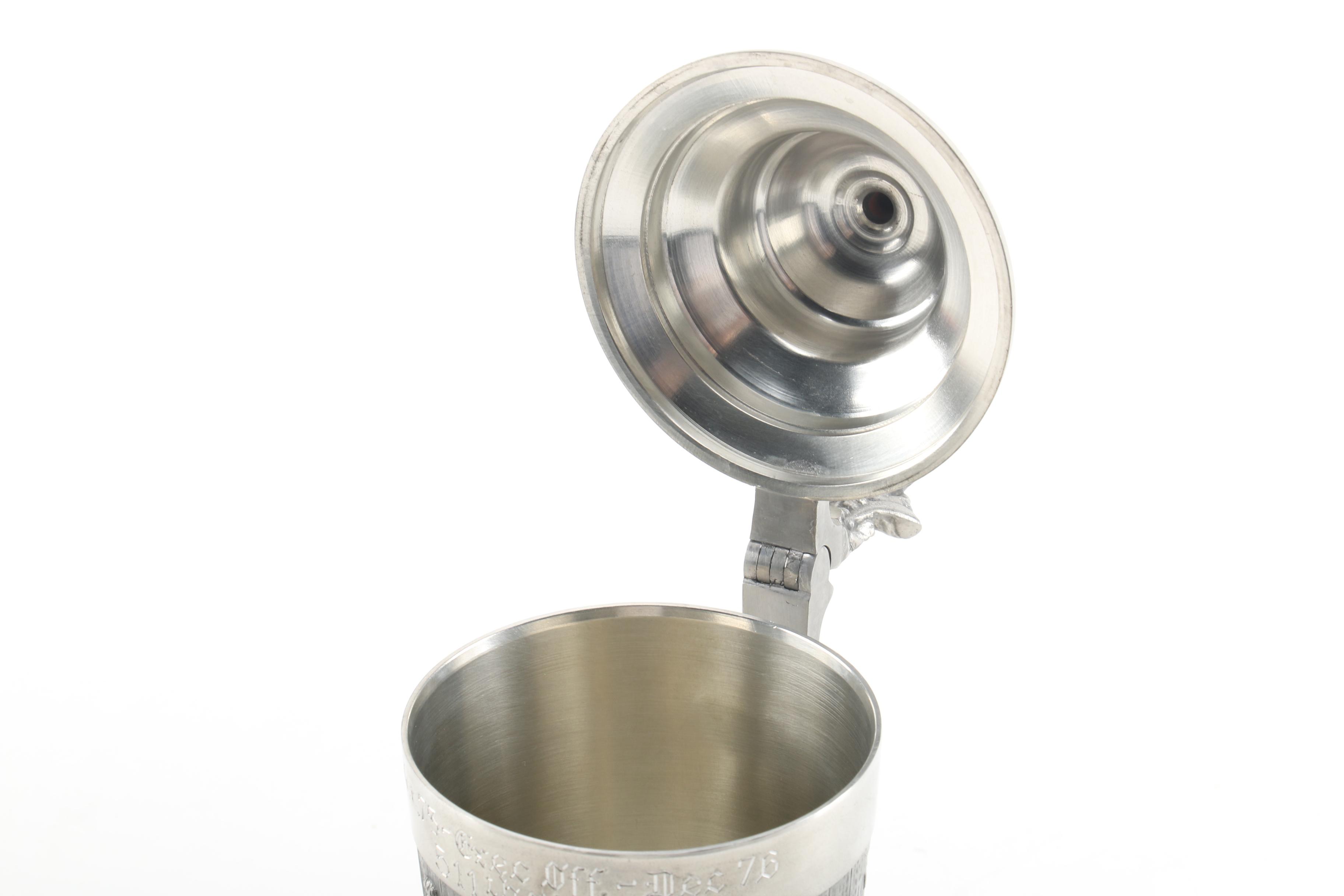 German Wedding Cups and Pewter Mug Collection