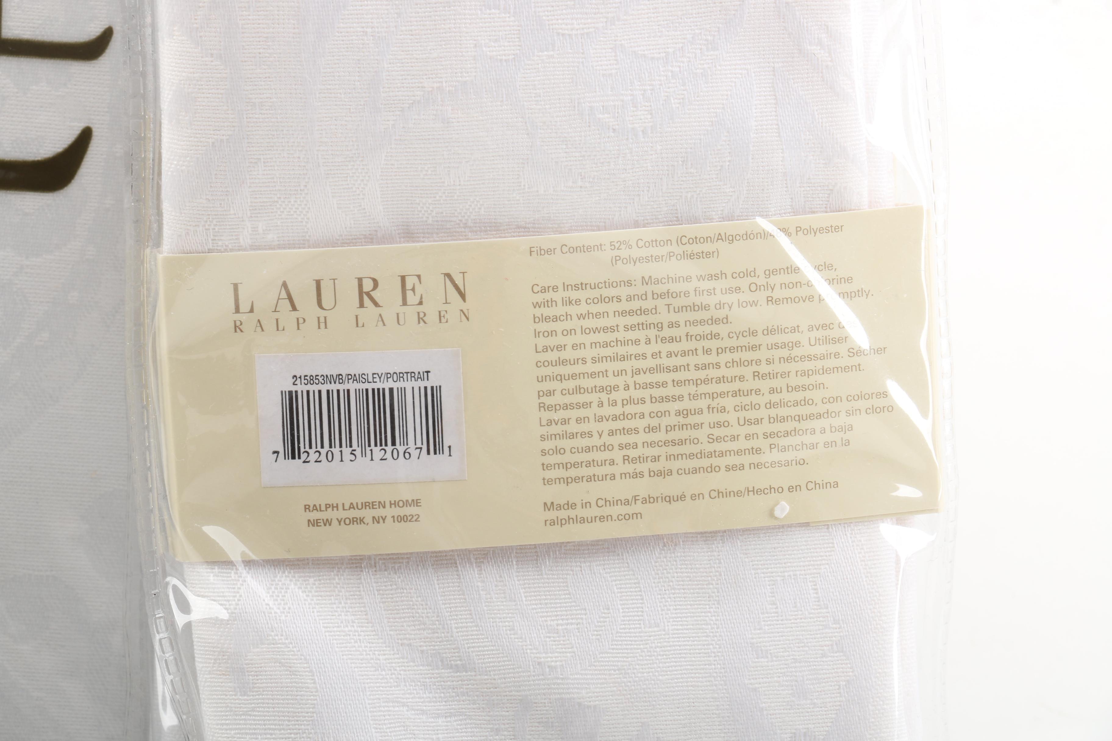Ralph Lauren Table Linens