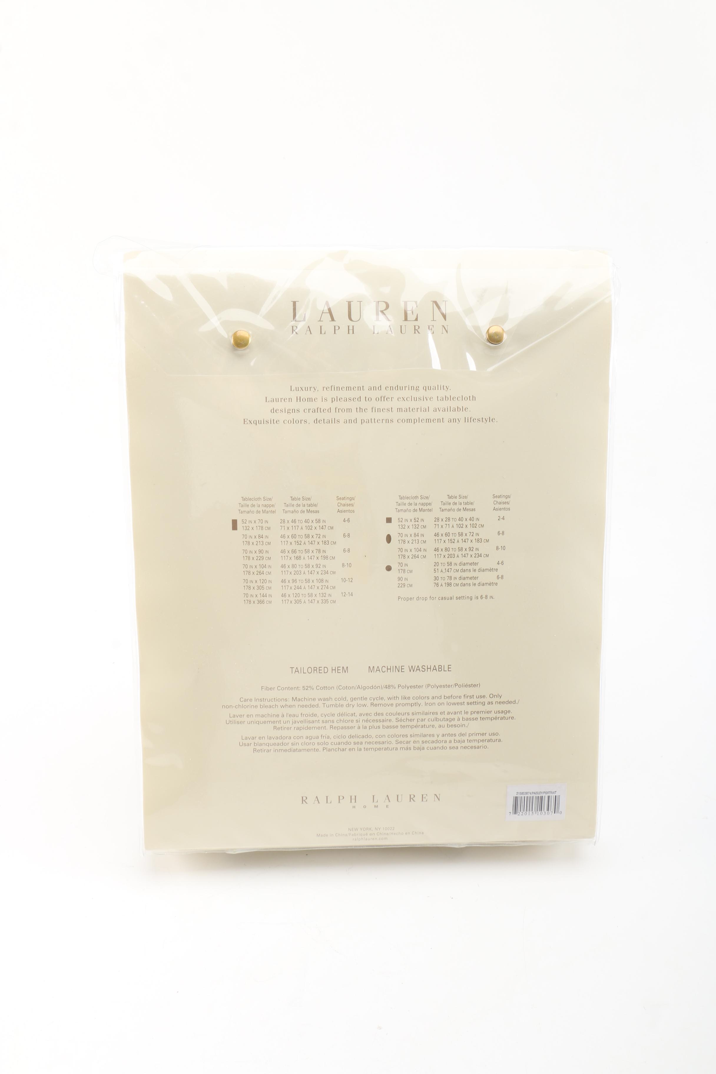 Ralph Lauren Table Linens