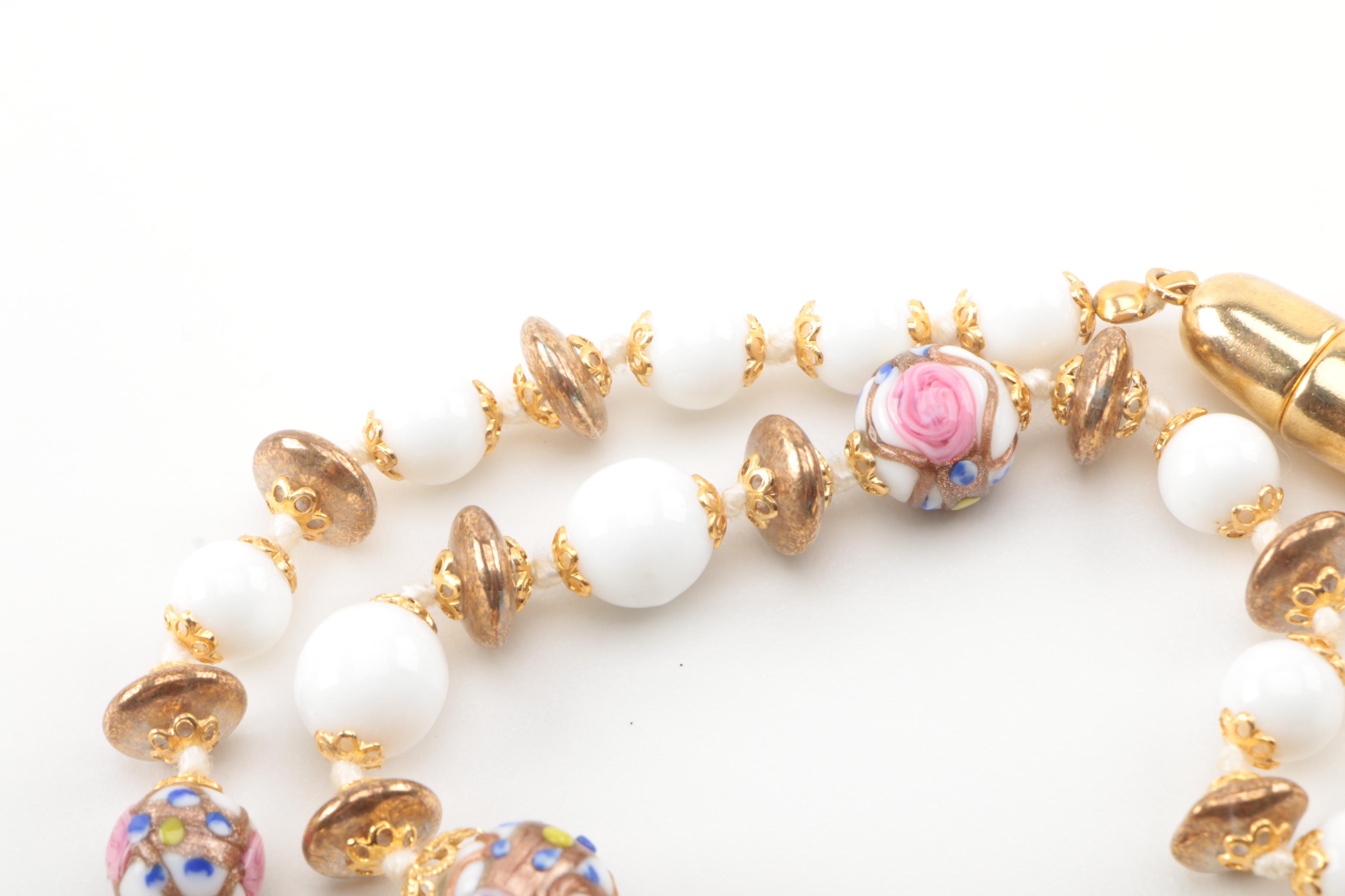 Costume and Gemstone Necklaces and Bracelet