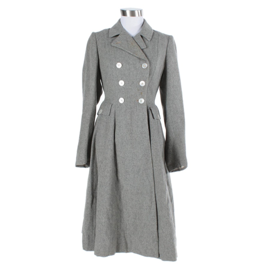 Vintage Body by Fischer Double-Breasted Princess Style Coat