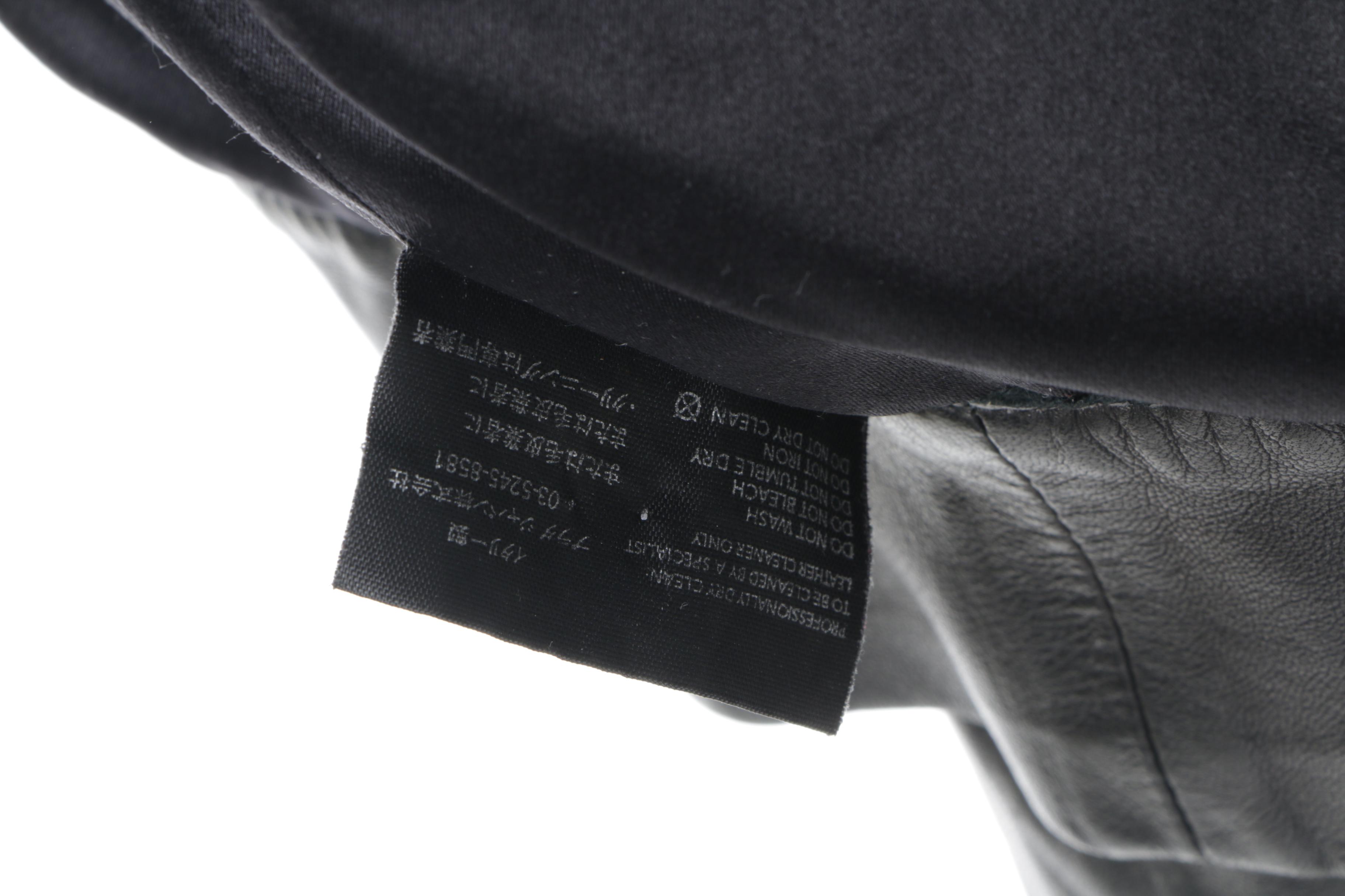 Women's Prada Black Leather Jacket