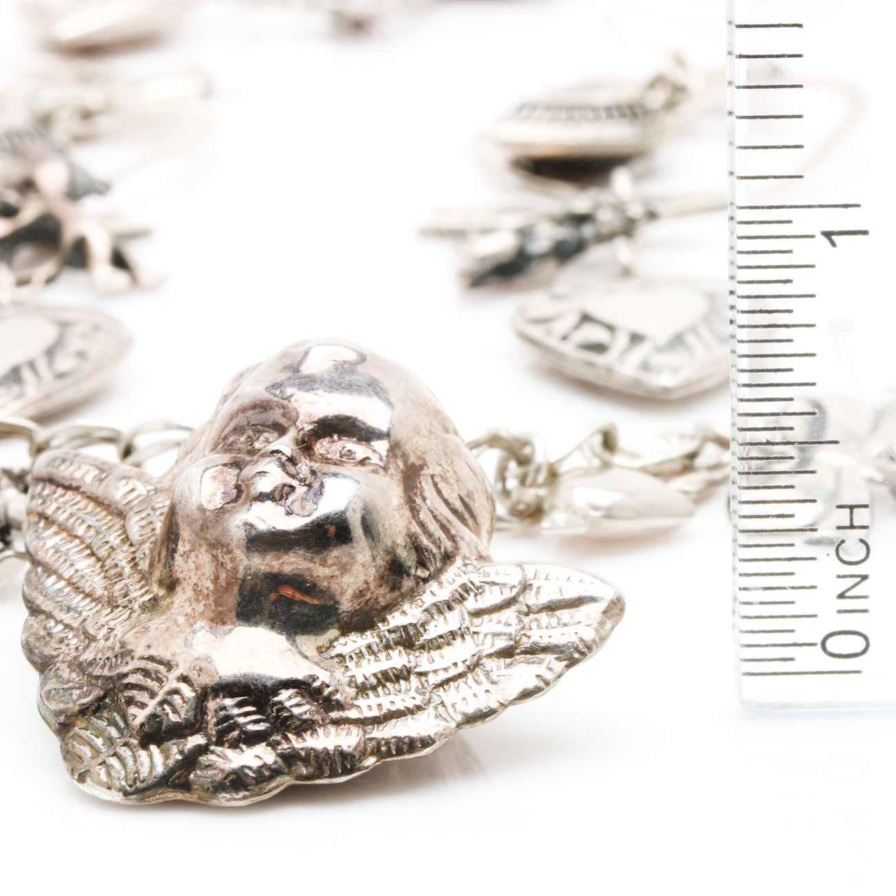 Sterling Silver Jewelry Assortment Featuring Charms