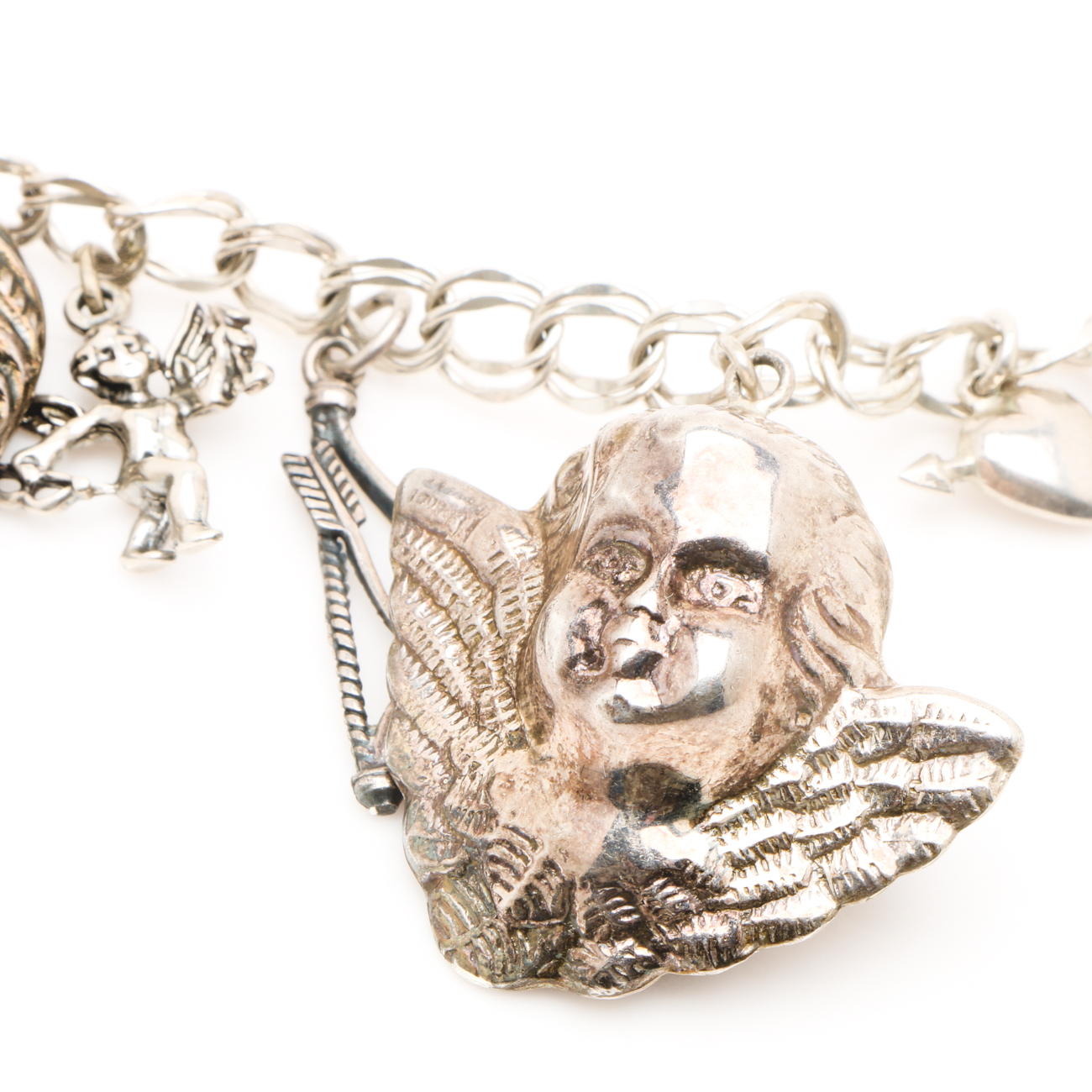 Sterling Silver Jewelry Assortment Featuring Charms