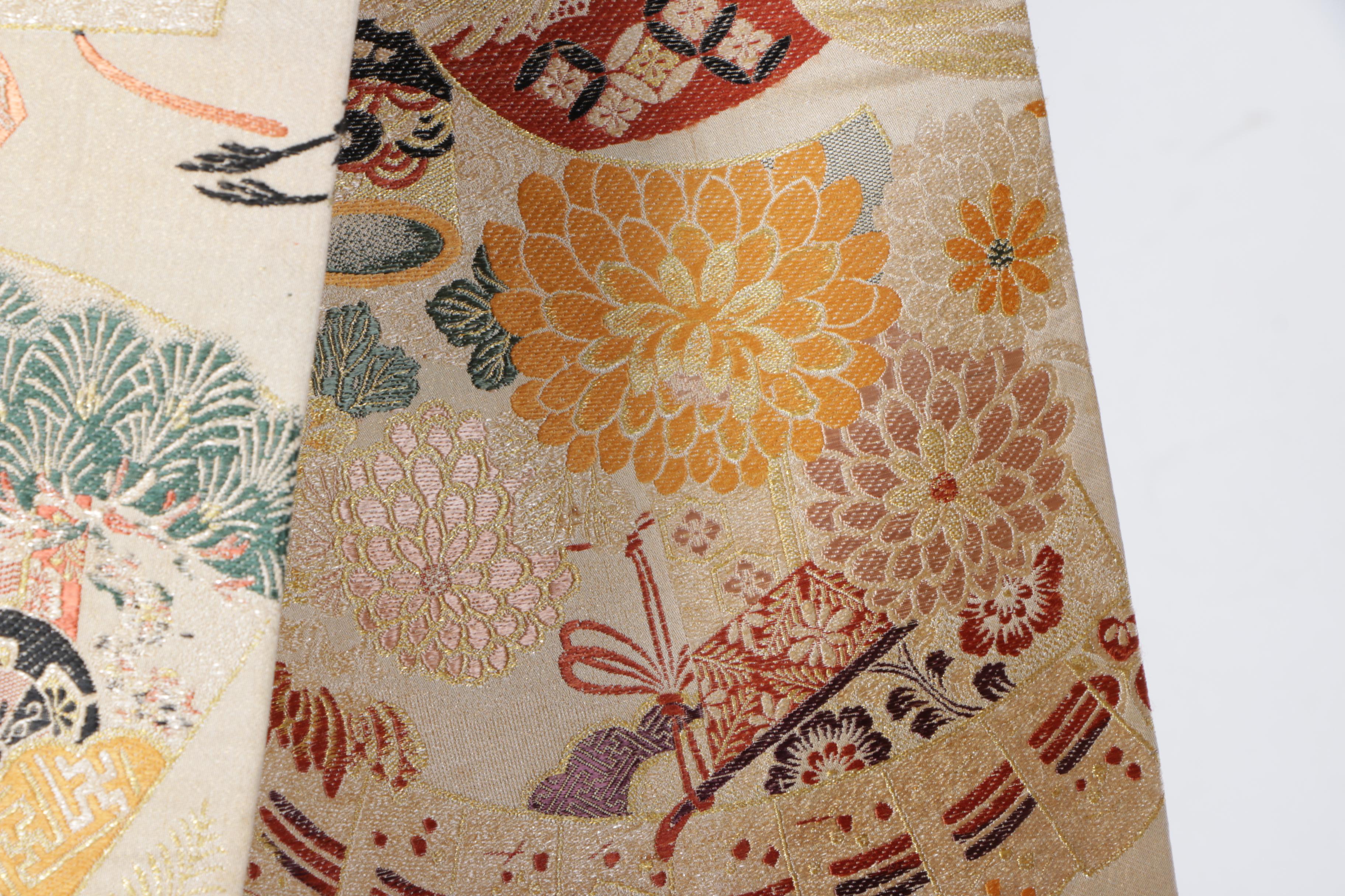 Vintage Japanese Silk Brocade Obis