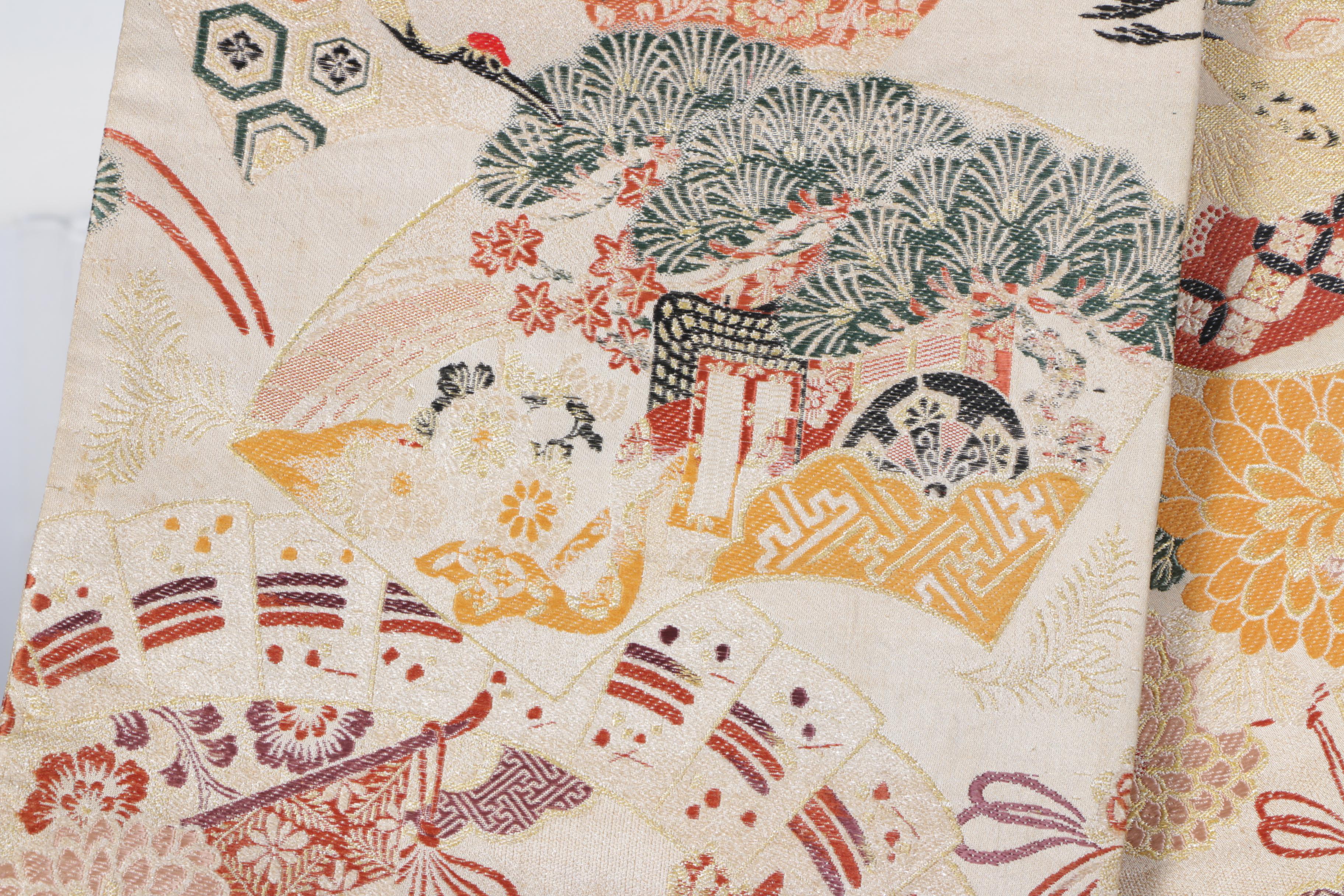 Vintage Japanese Silk Brocade Obis