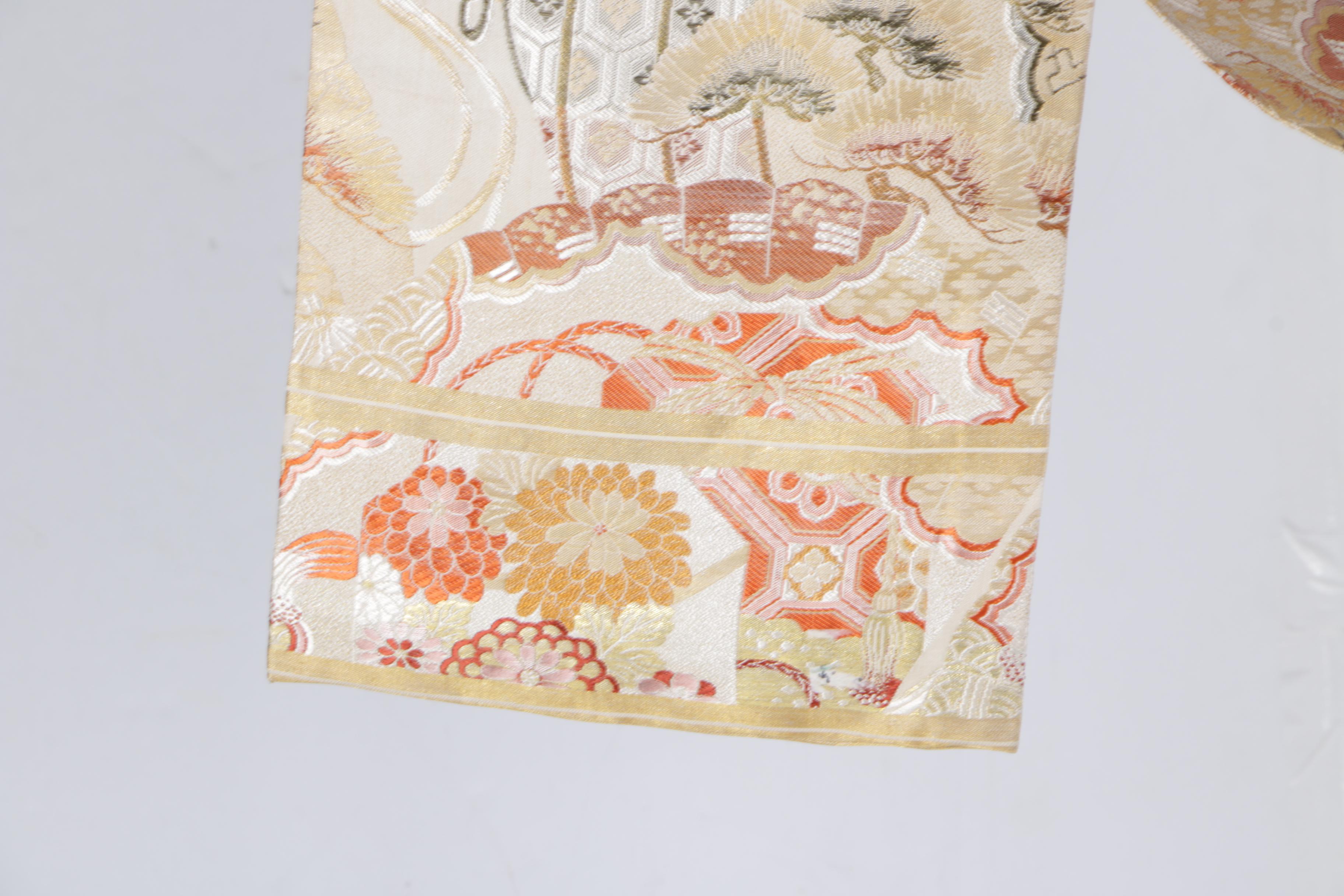 Vintage Japanese Silk Brocade Obis