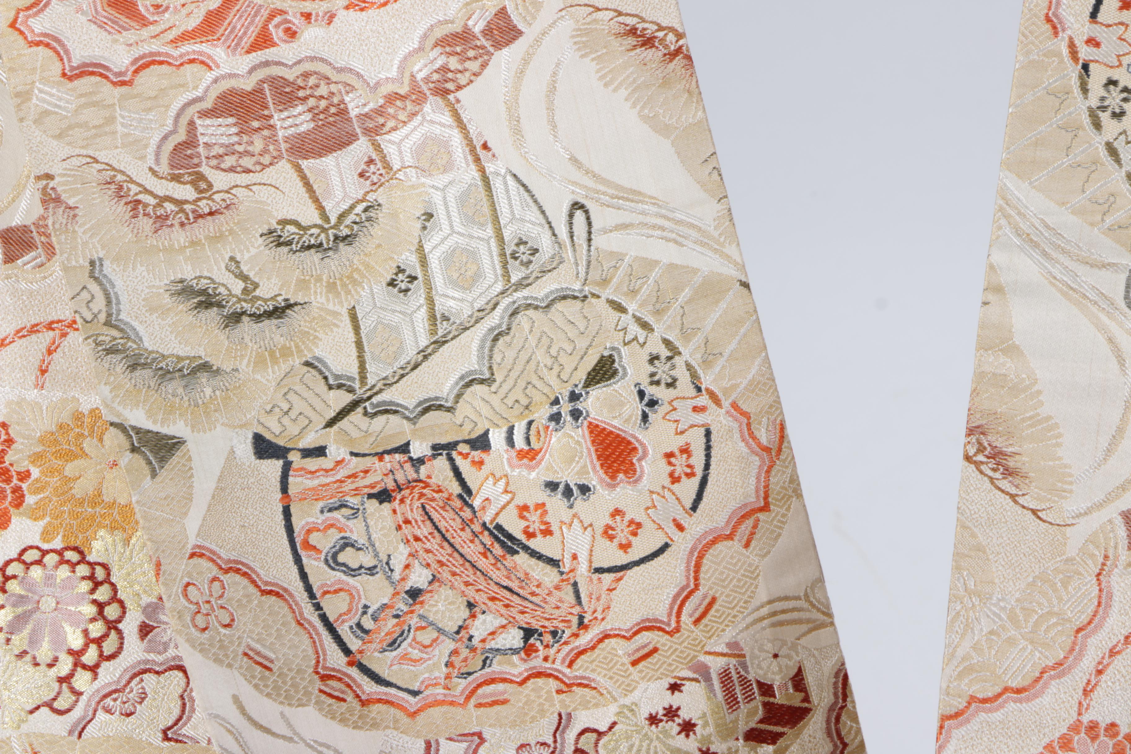 Vintage Japanese Silk Brocade Obis