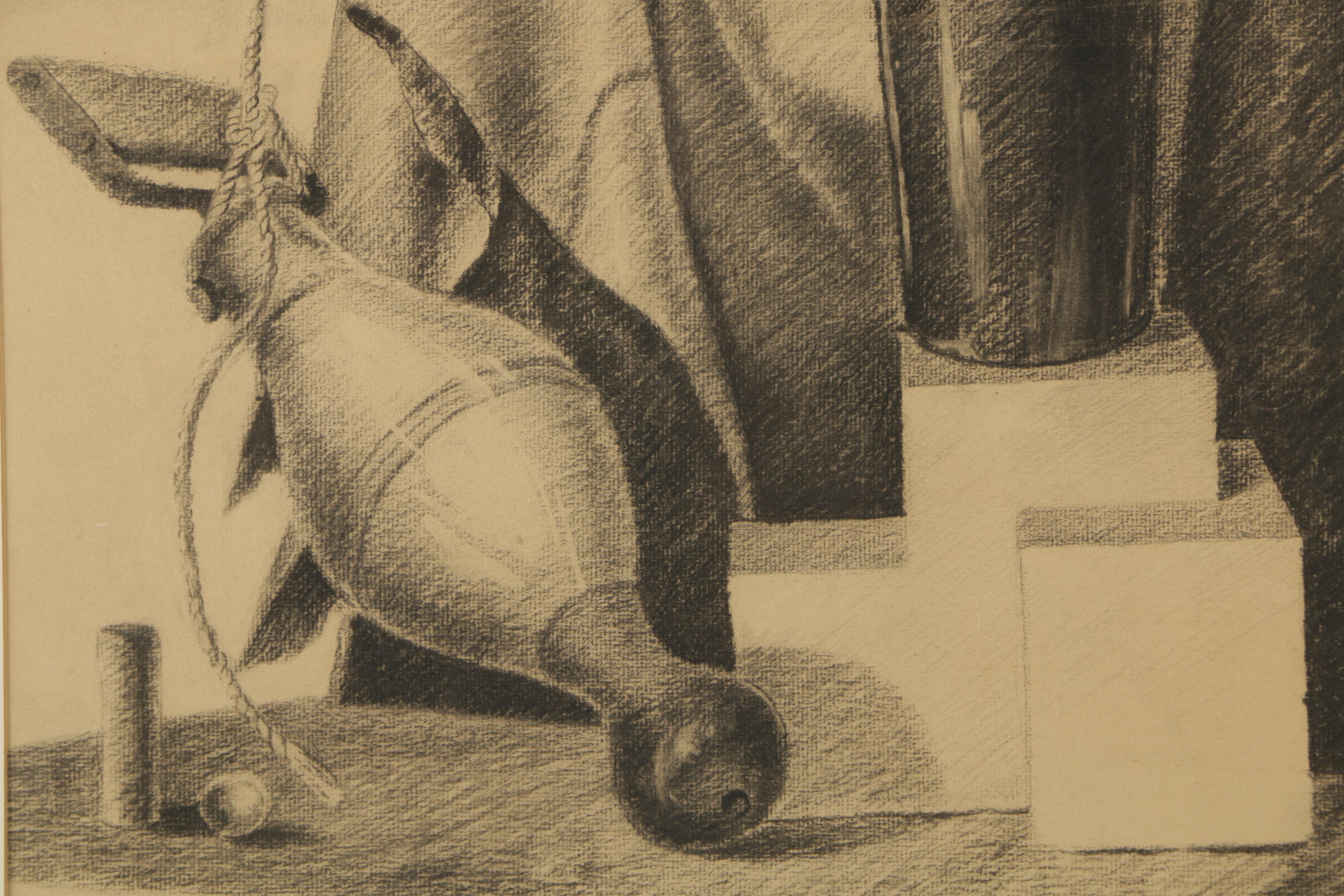 J.R. Hopkins 1947 Lithograph