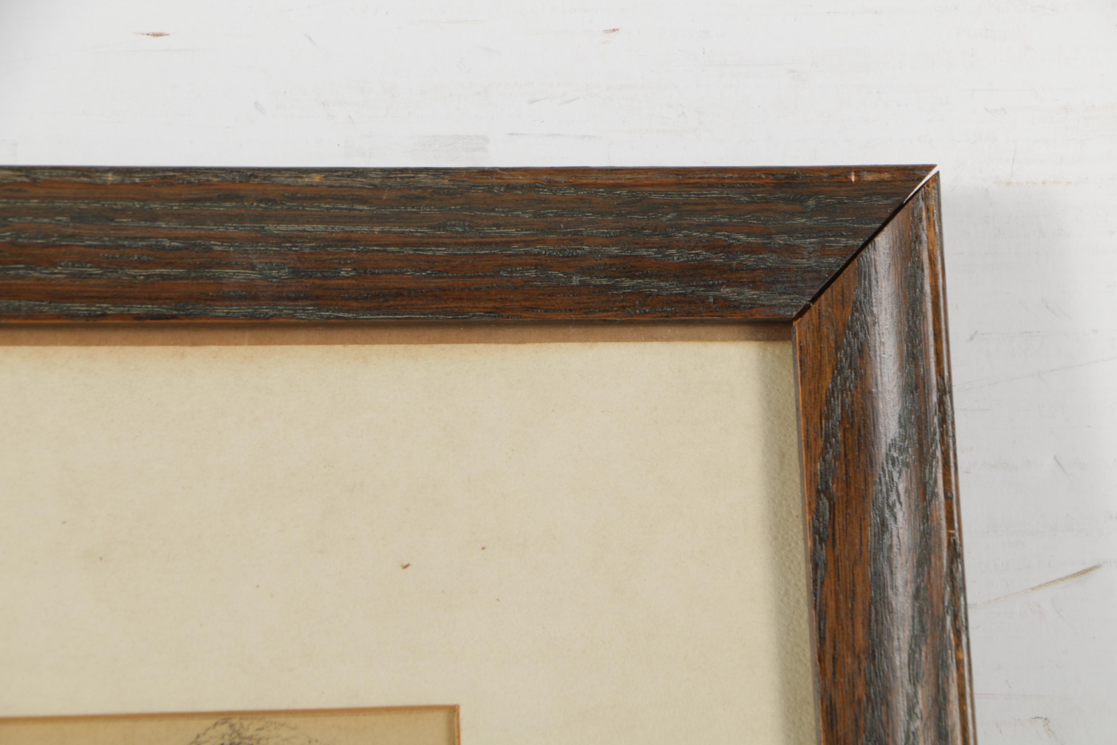 J.R. Hopkins 1947 Lithograph