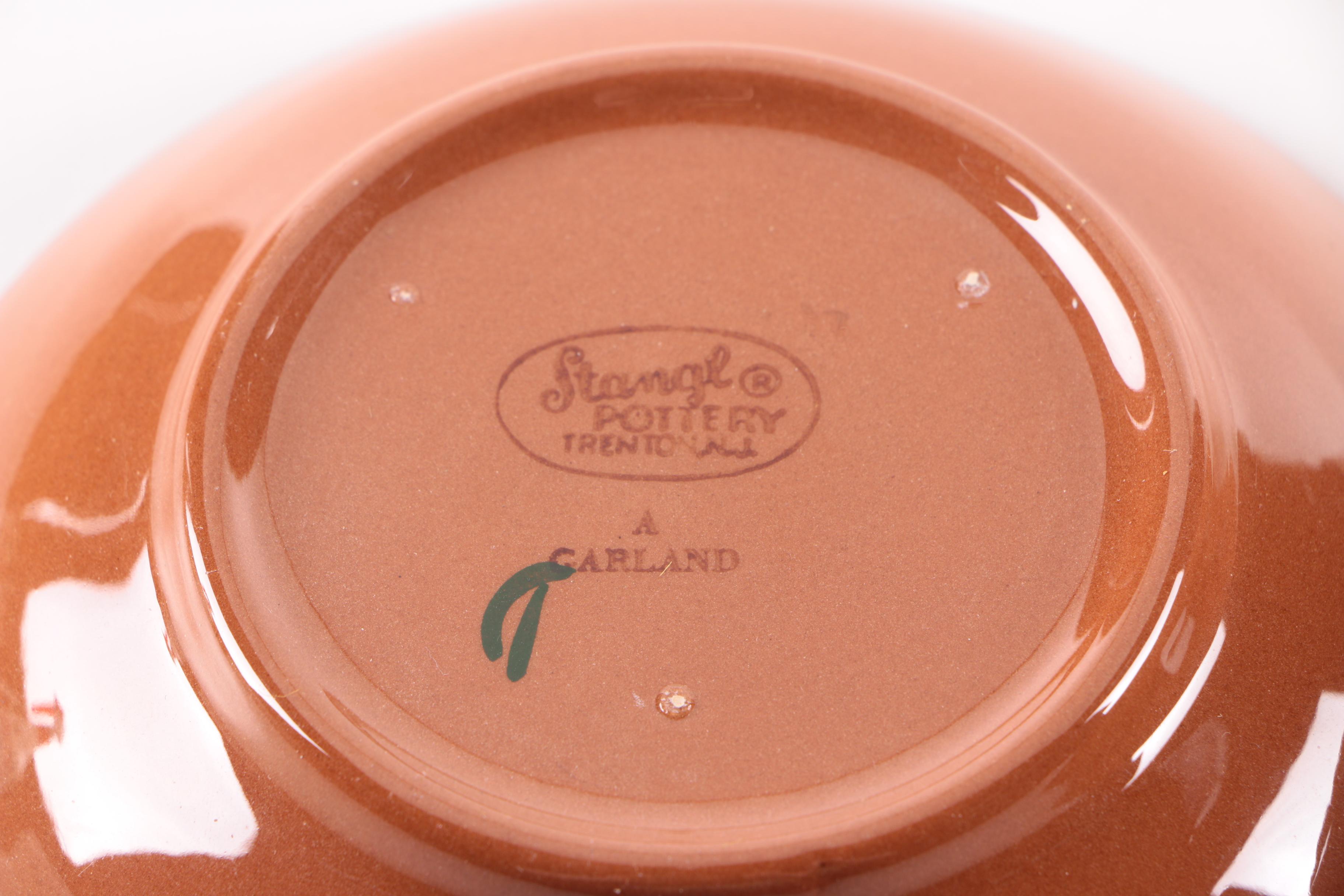 Vintage Stangl Pottery "Garland" Cereal Bowls