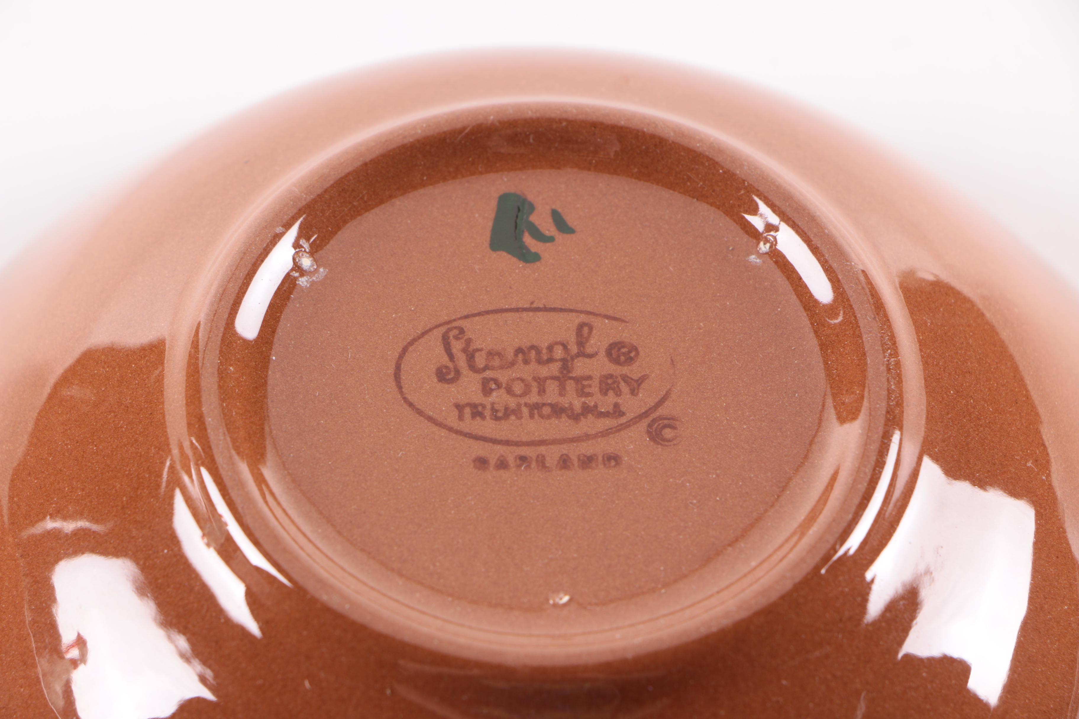 Vintage Stangl Pottery "Garland" Cereal Bowls
