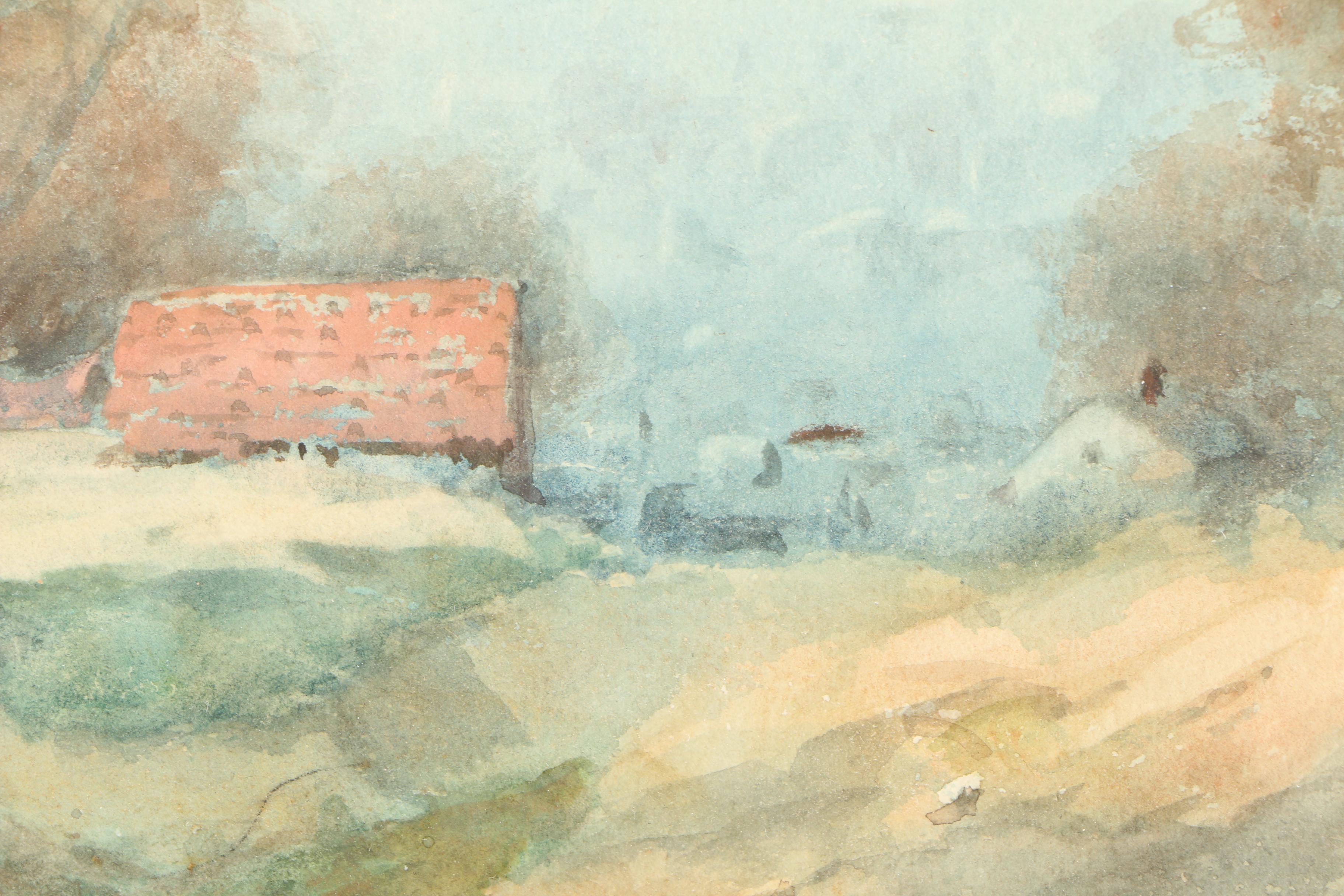 Royal H. Milleson Watercolor and Gouache Painting