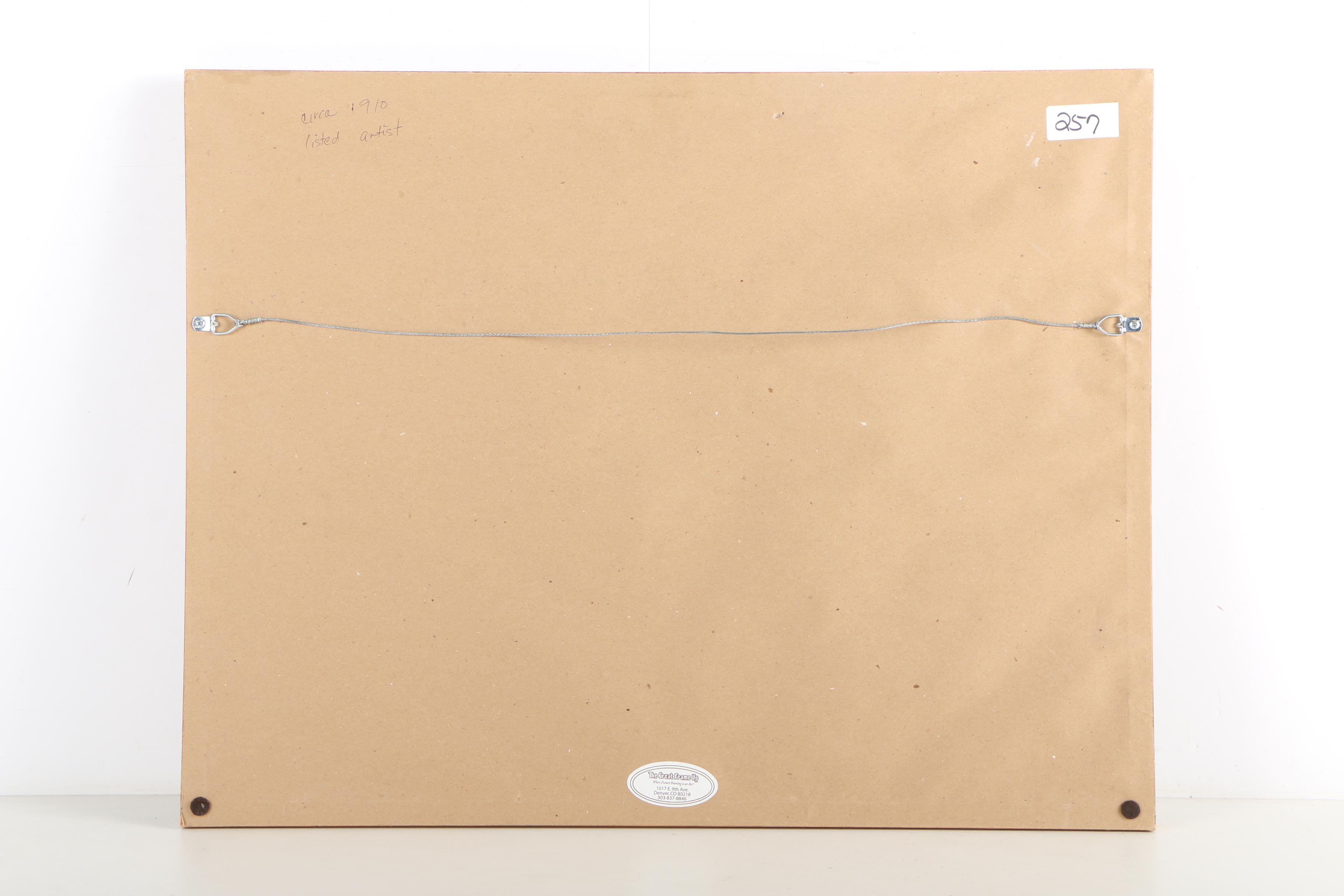 Royal H. Milleson Watercolor and Gouache Painting