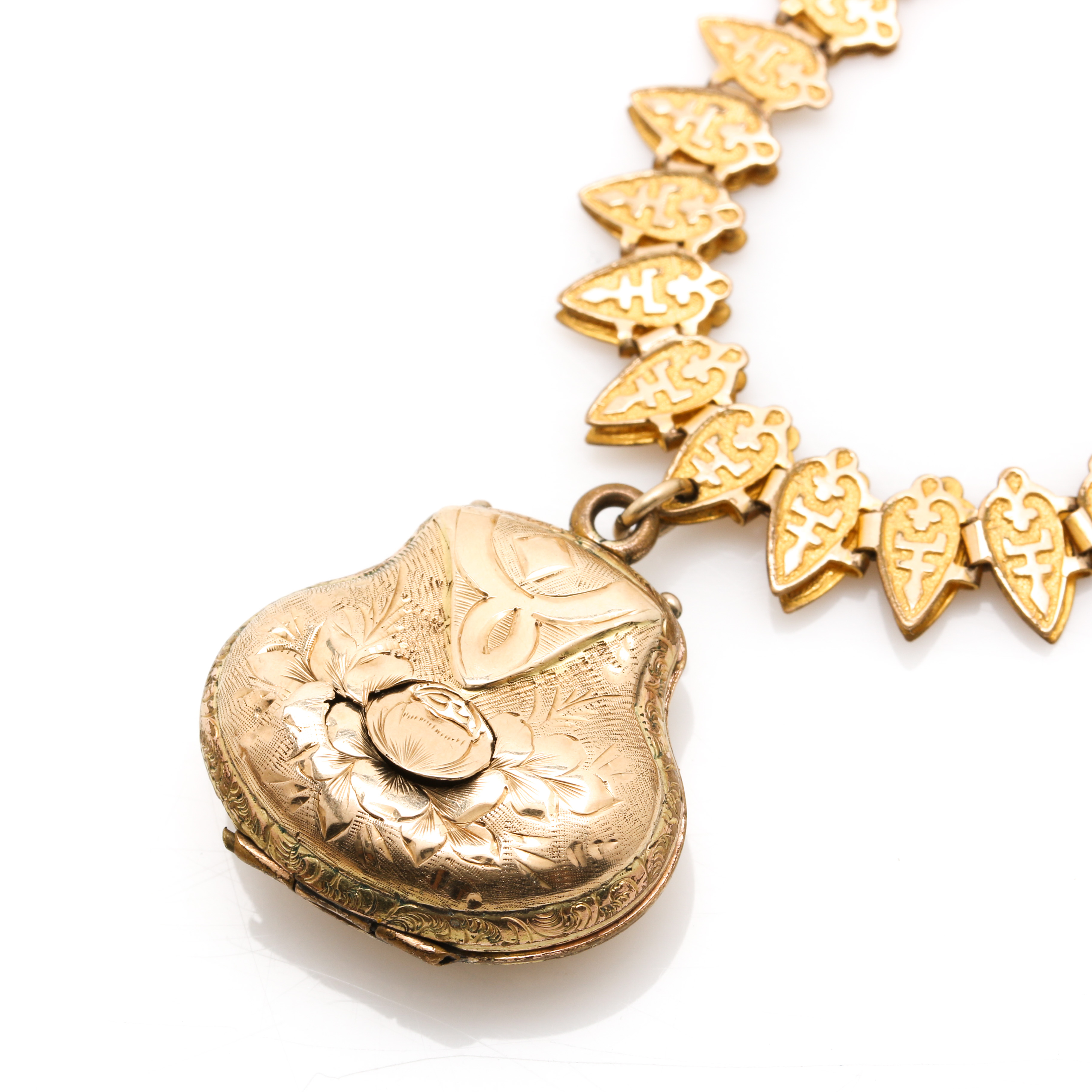 Victorian Gold Tone Sardonyx and Foilback Jewelry