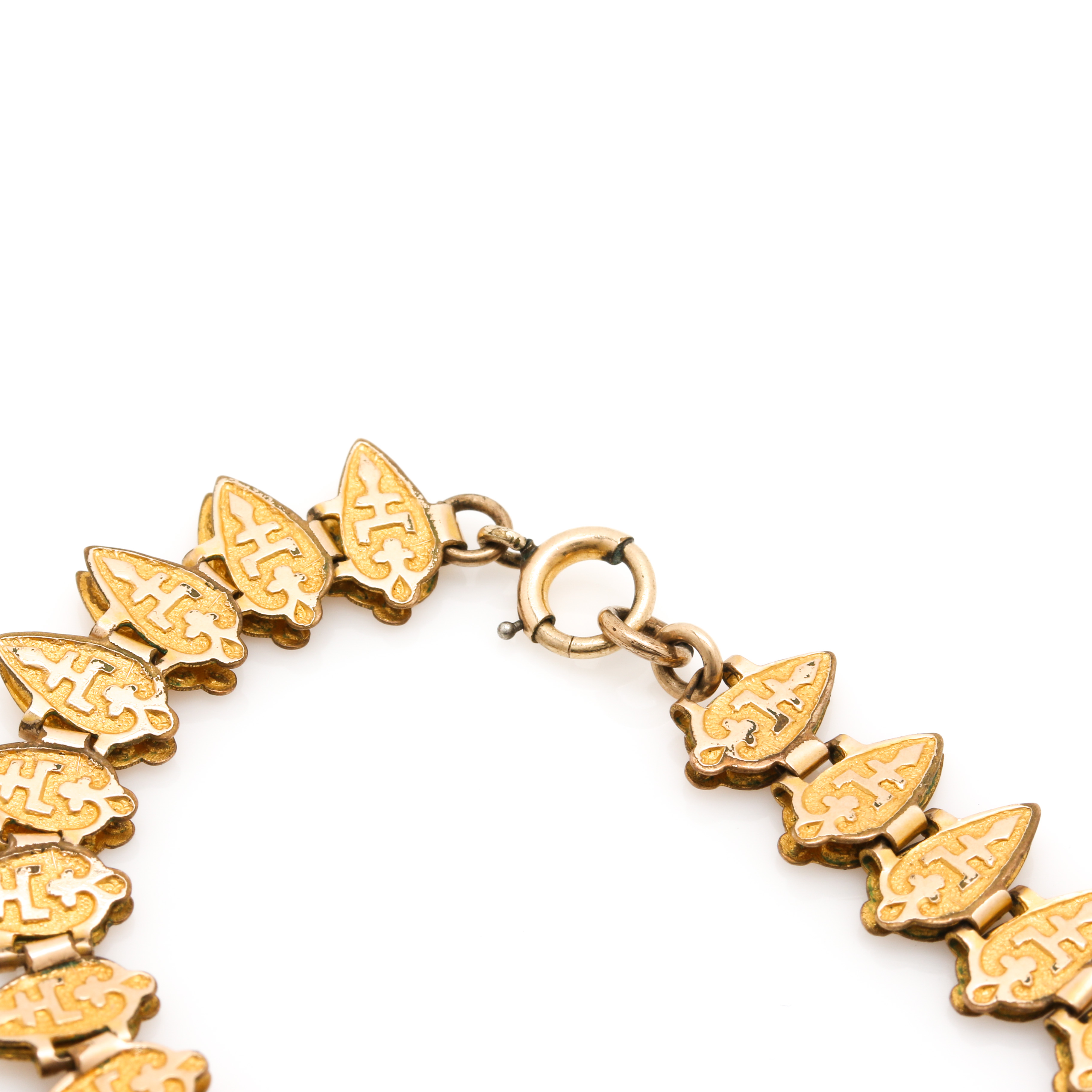 Victorian Gold Tone Sardonyx and Foilback Jewelry