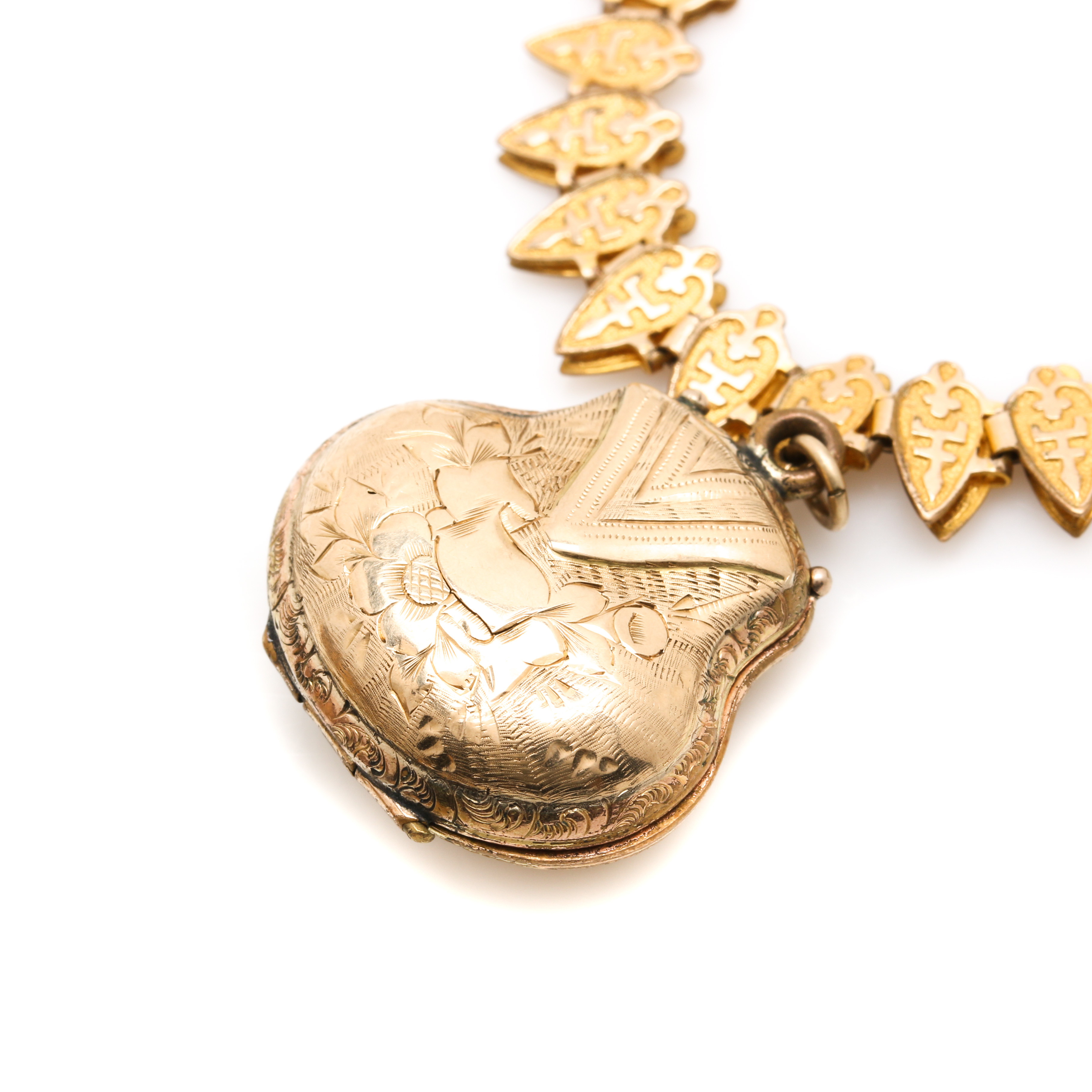 Victorian Gold Tone Sardonyx and Foilback Jewelry