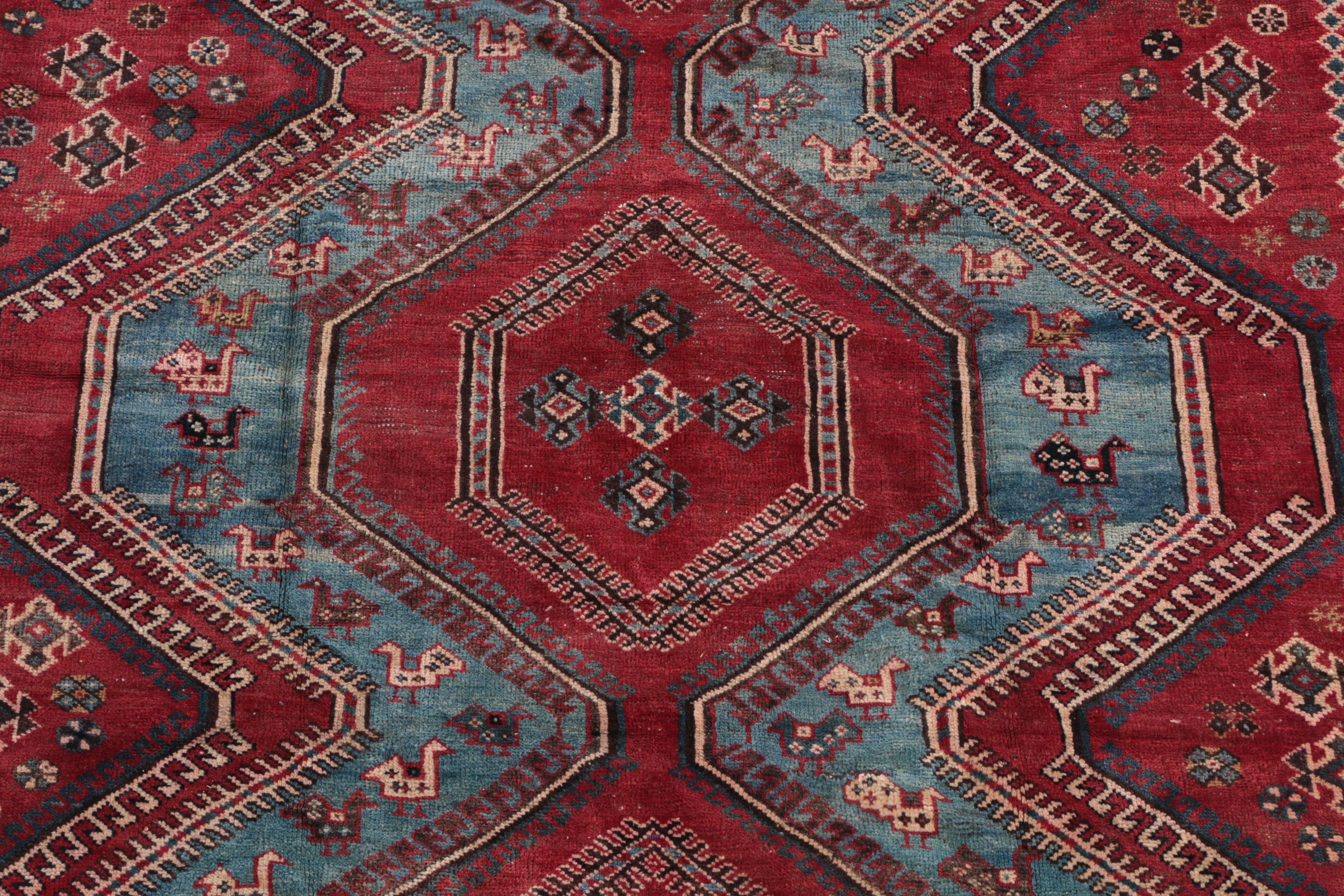Hand-Knotted Persian Luri Tribal Area Rug