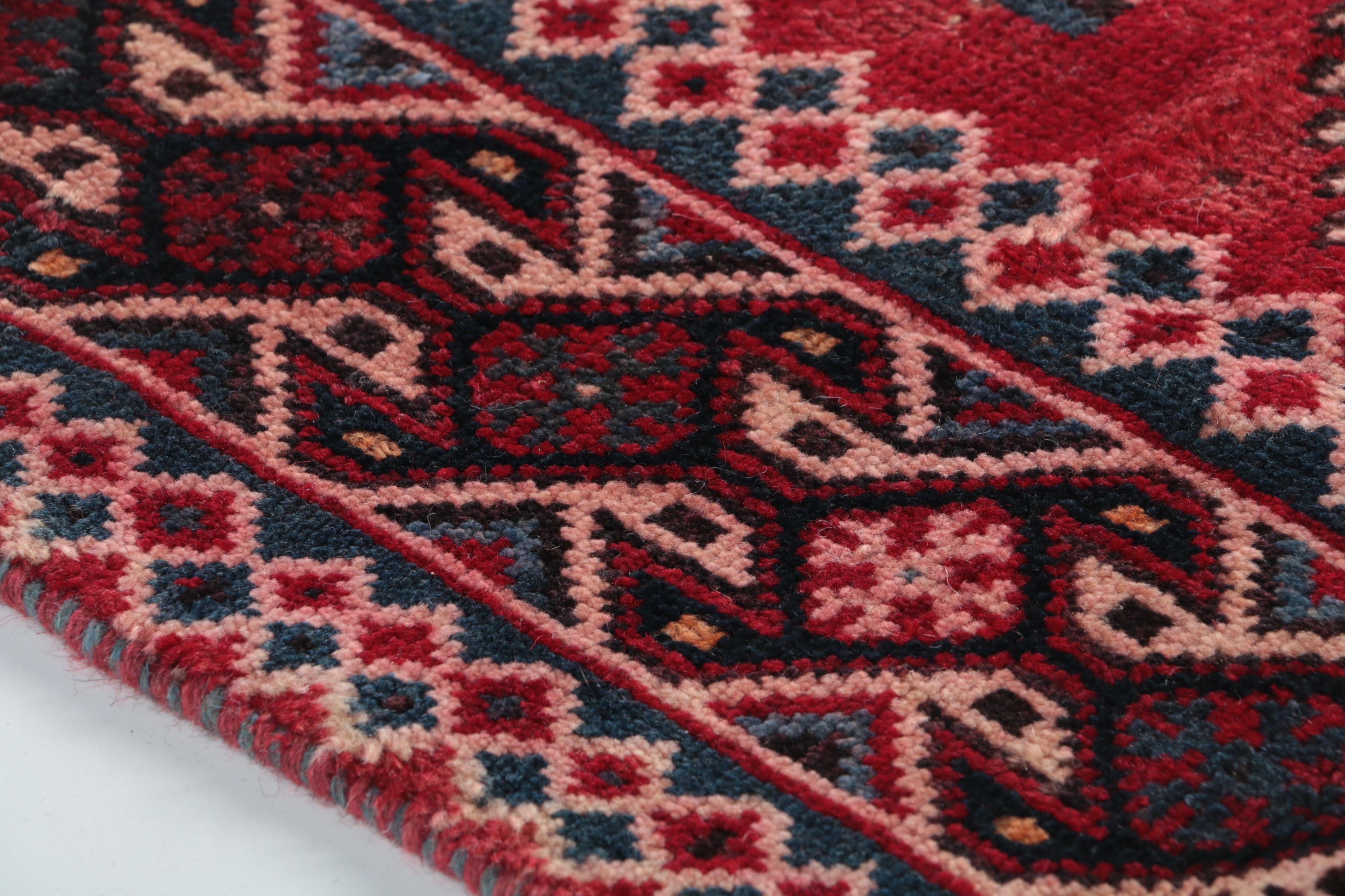 Hand-Knotted Persian Luri Tribal Area Rug