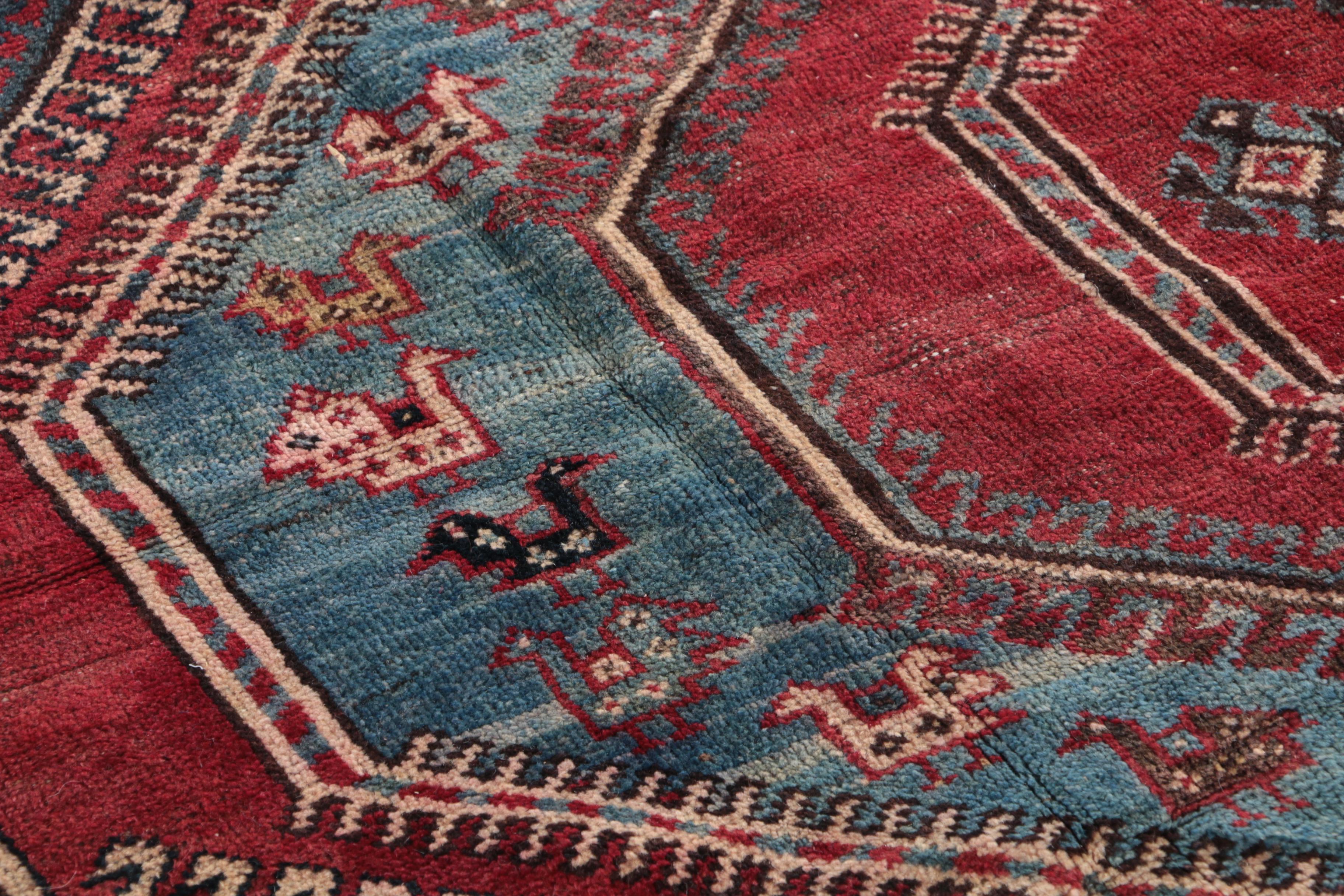 Hand-Knotted Persian Luri Tribal Area Rug